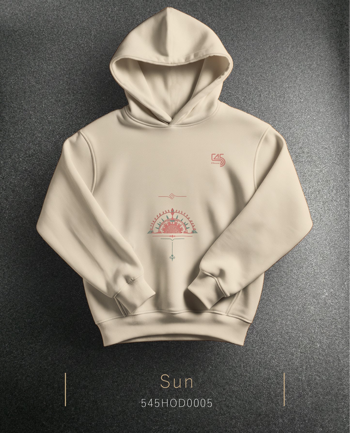 Sun Hoodie (Kapüşonlu Sweatshirt) (2 Renk)