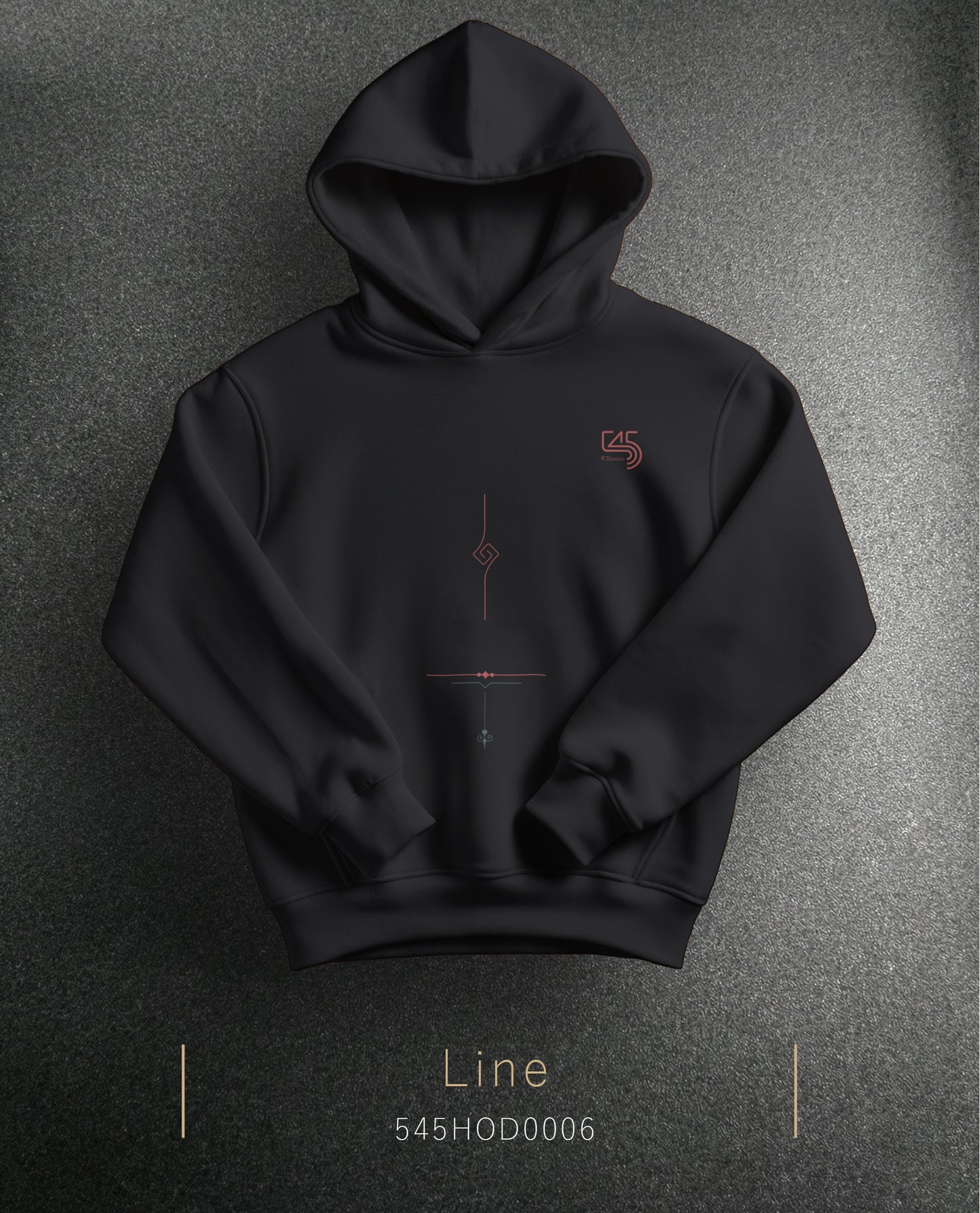Line Hoodie (Kapüşonlu Sweatshirt) (2 Renk)