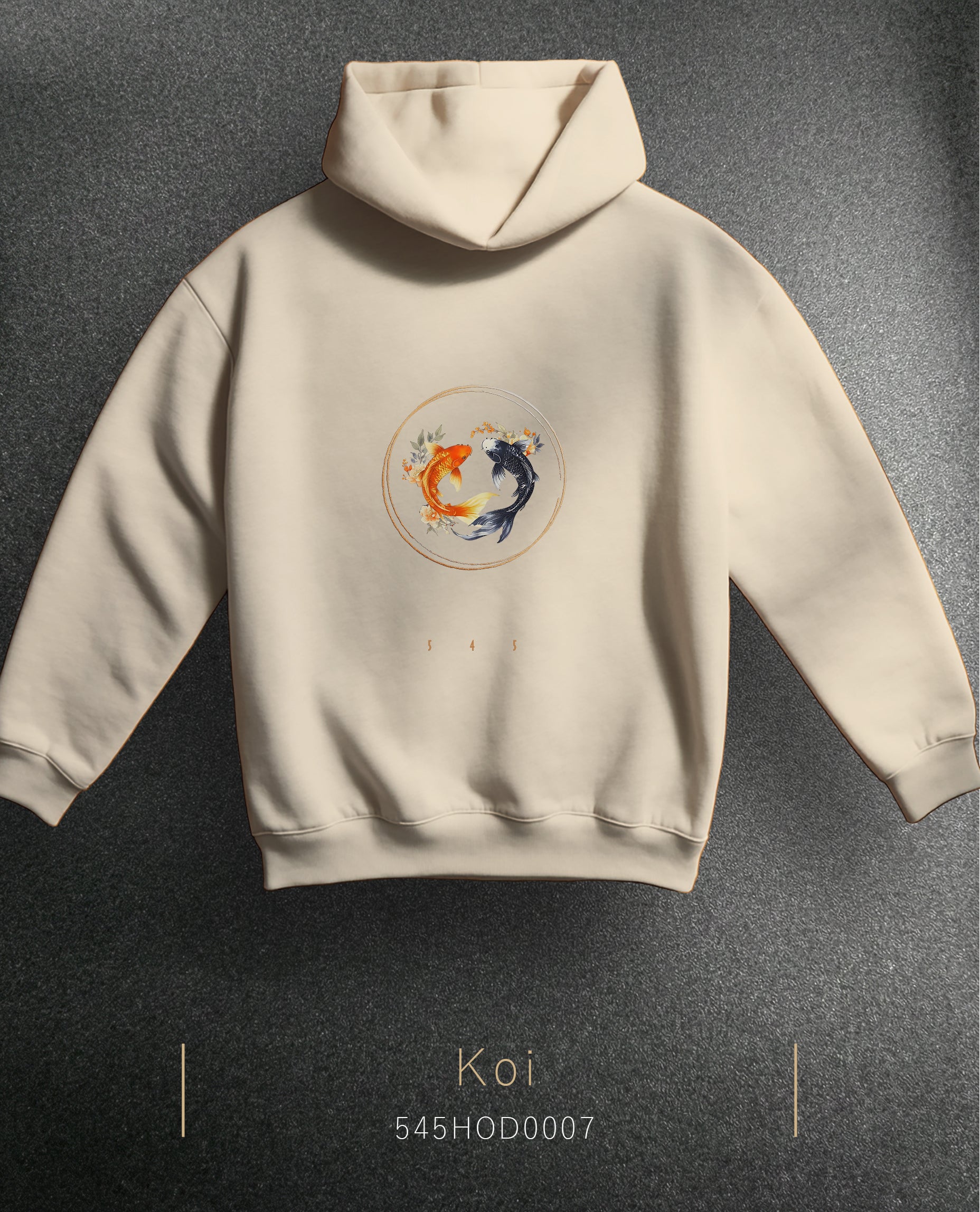 Koi Hoodie (Kapüşonlu Sweatshirt) (2 Renk)