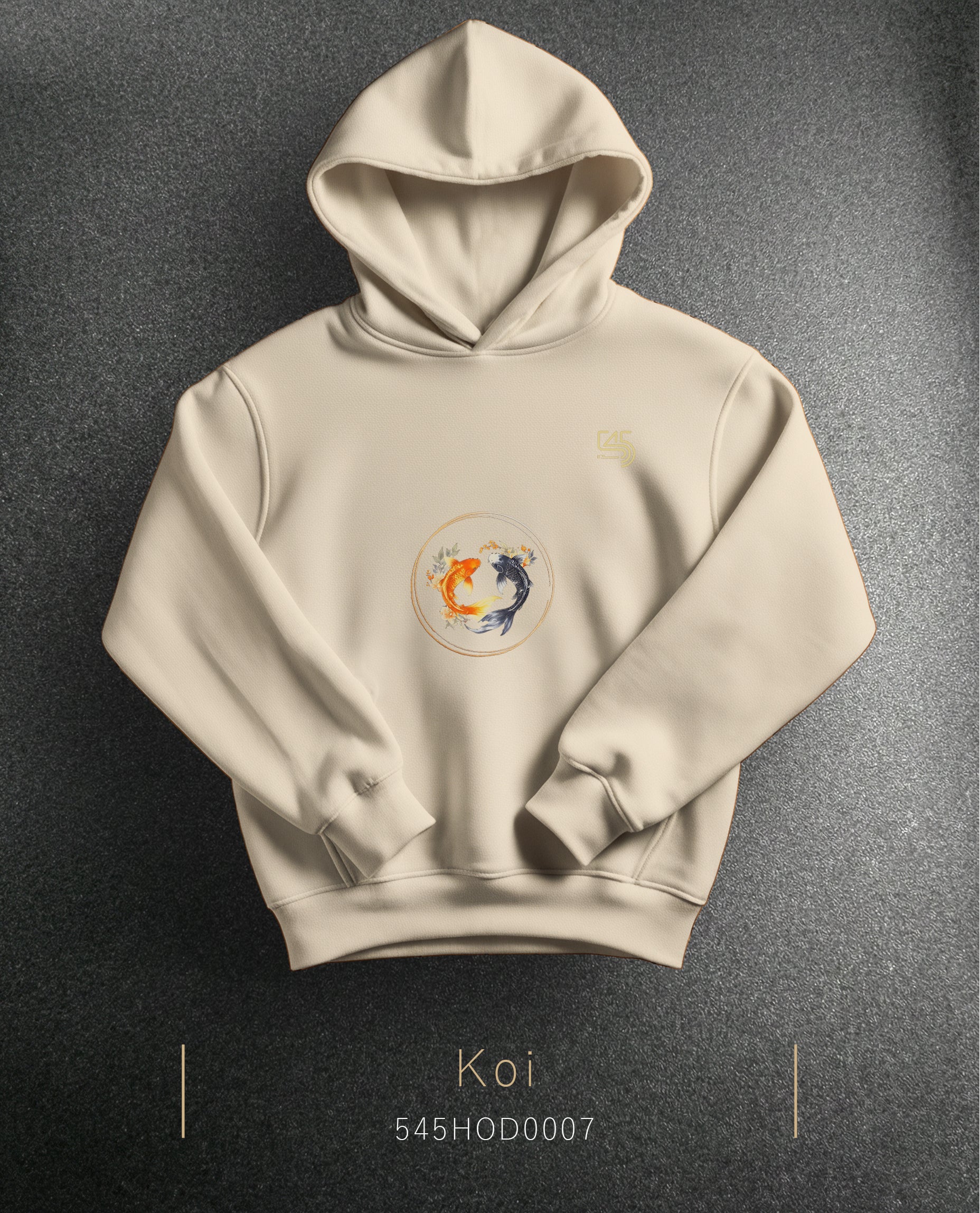 Koi Hoodie (Kapüşonlu Sweatshirt) (2 Renk)