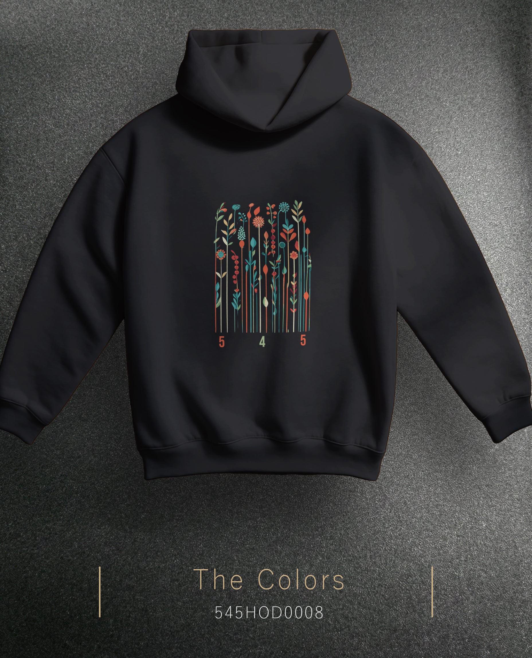 The Colors Hoodie (Kapüşonlu Sweatshirt) (2 Renk)