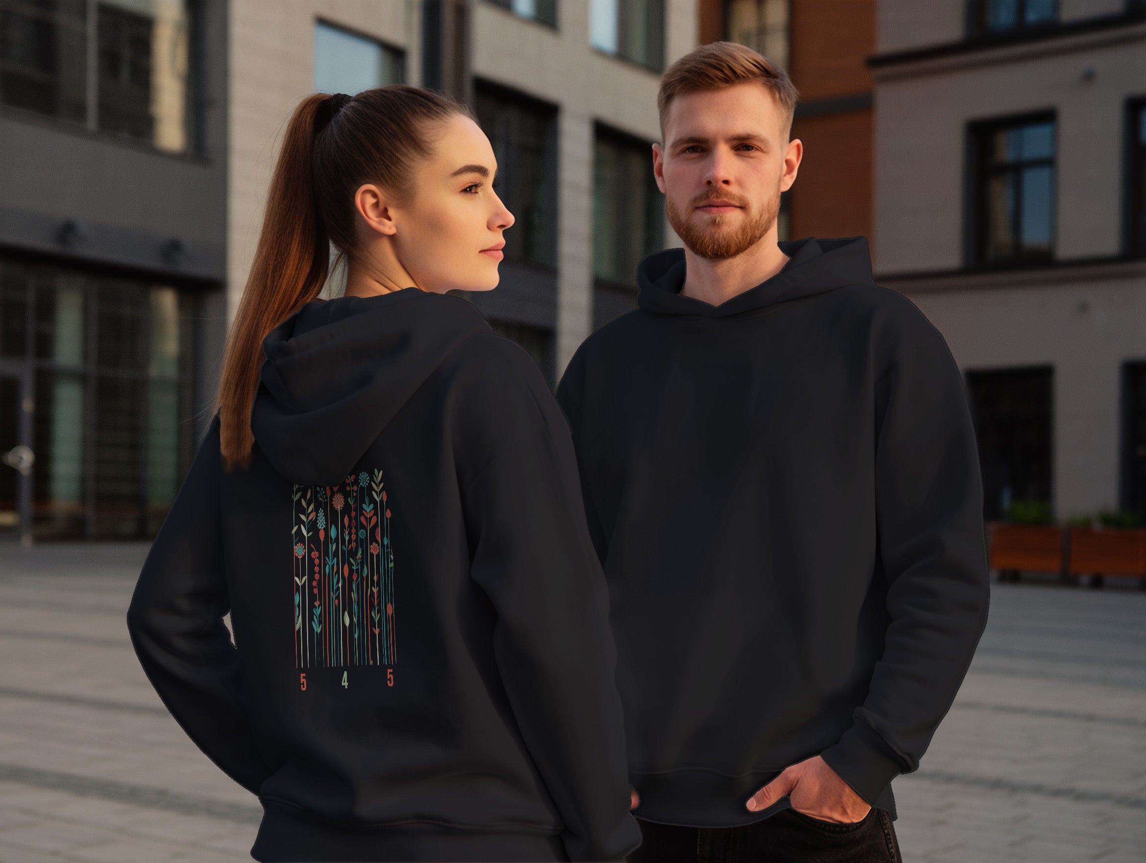 The Colors Hoodie (Kapüşonlu Sweatshirt) (2 Renk)