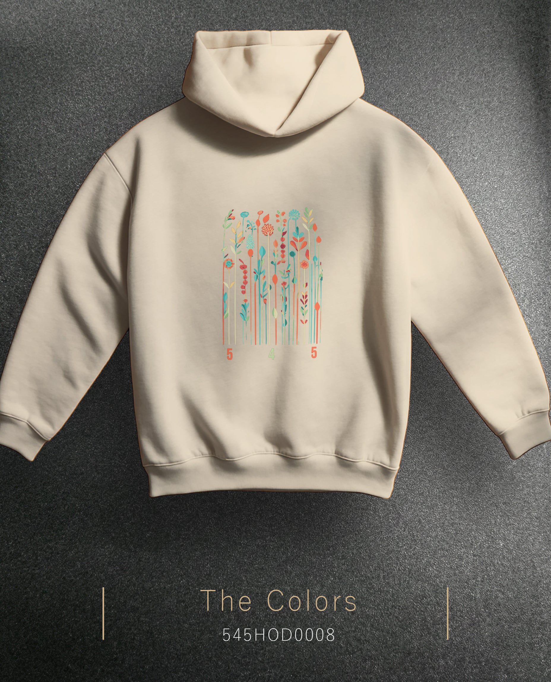The Colors Hoodie (Kapüşonlu Sweatshirt) (2 Renk)