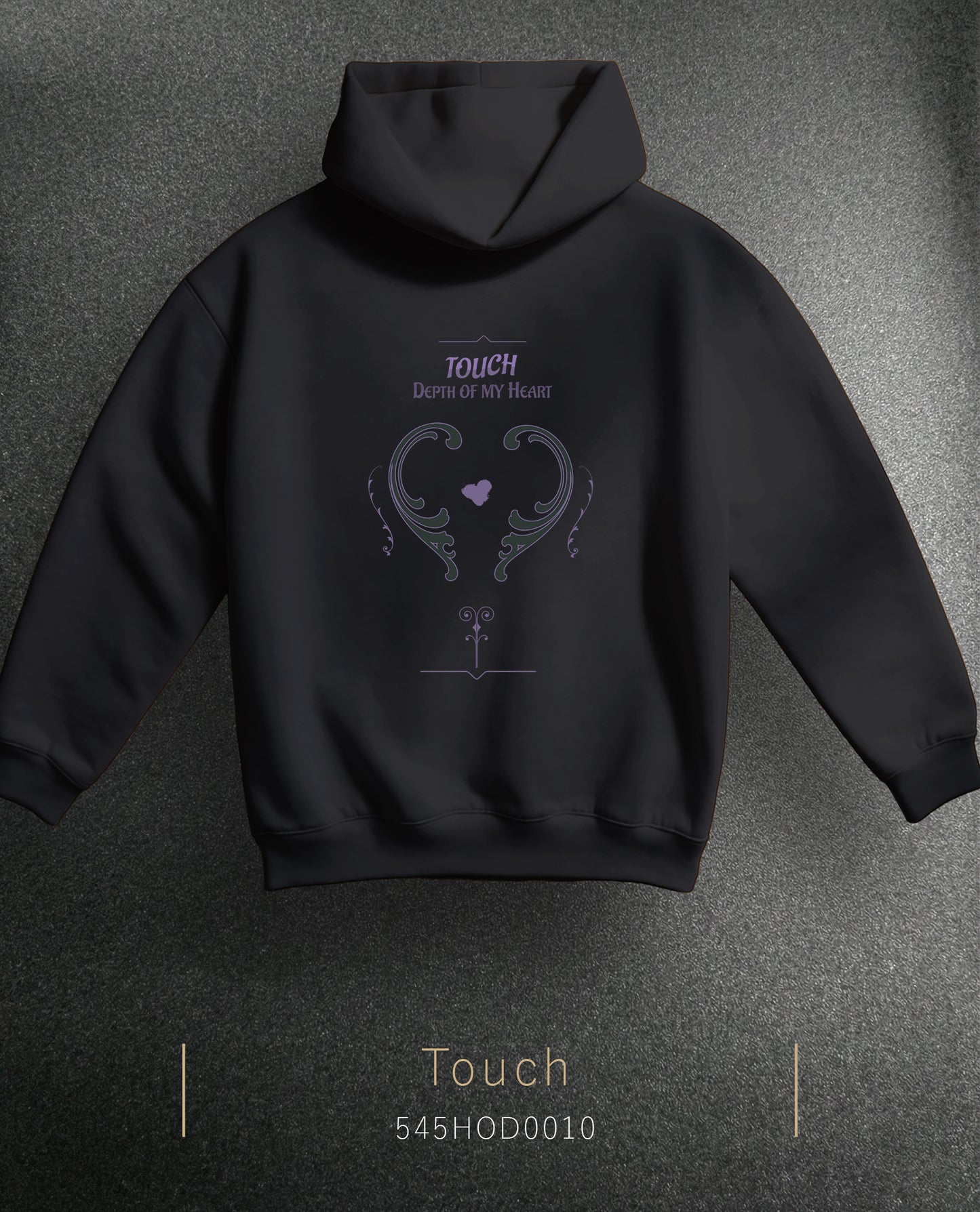 Touch & Love Hoodie Kapüşonlu Sweatshirt (2 Renk)