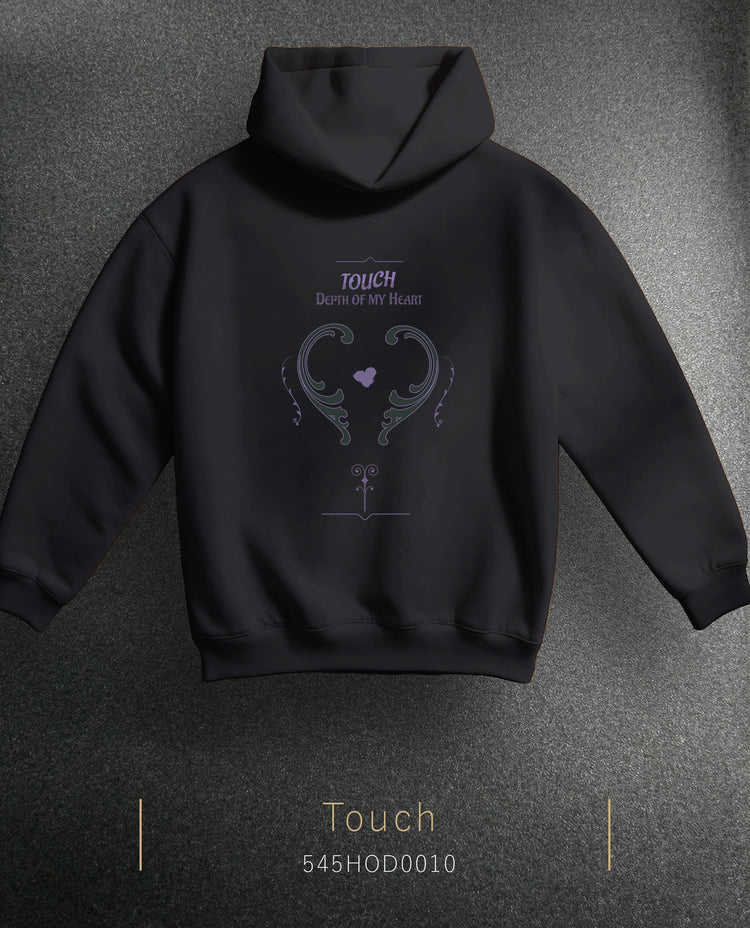 Touch & Love Hoodie Kapüşonlu Sweatshirt (2 Renk)