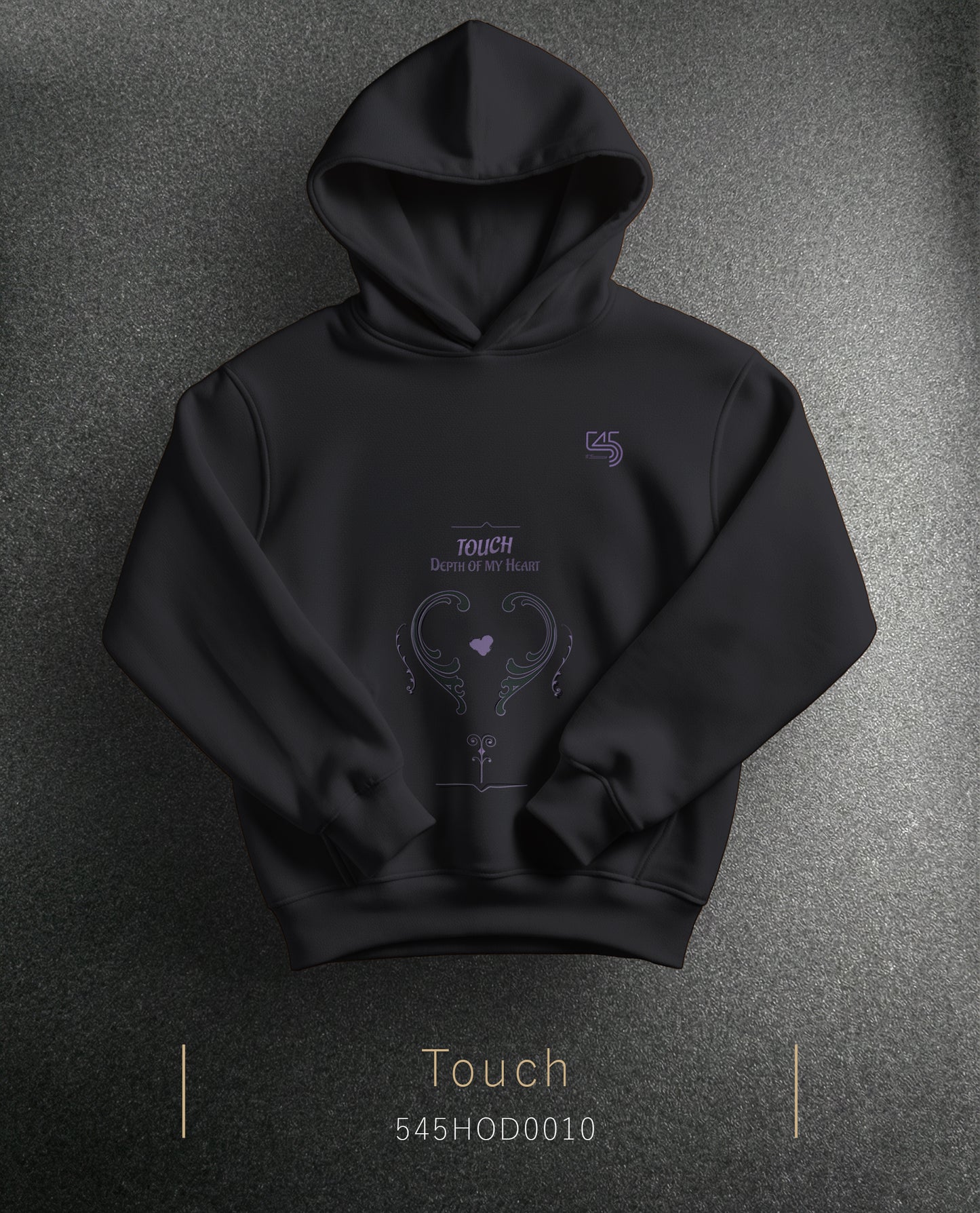 Touch & Love Hoodie Kapüşonlu Sweatshirt (2 Renk)