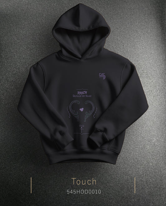Touch & Love Hoodie Kapüşonlu Sweatshirt (2 Renk)