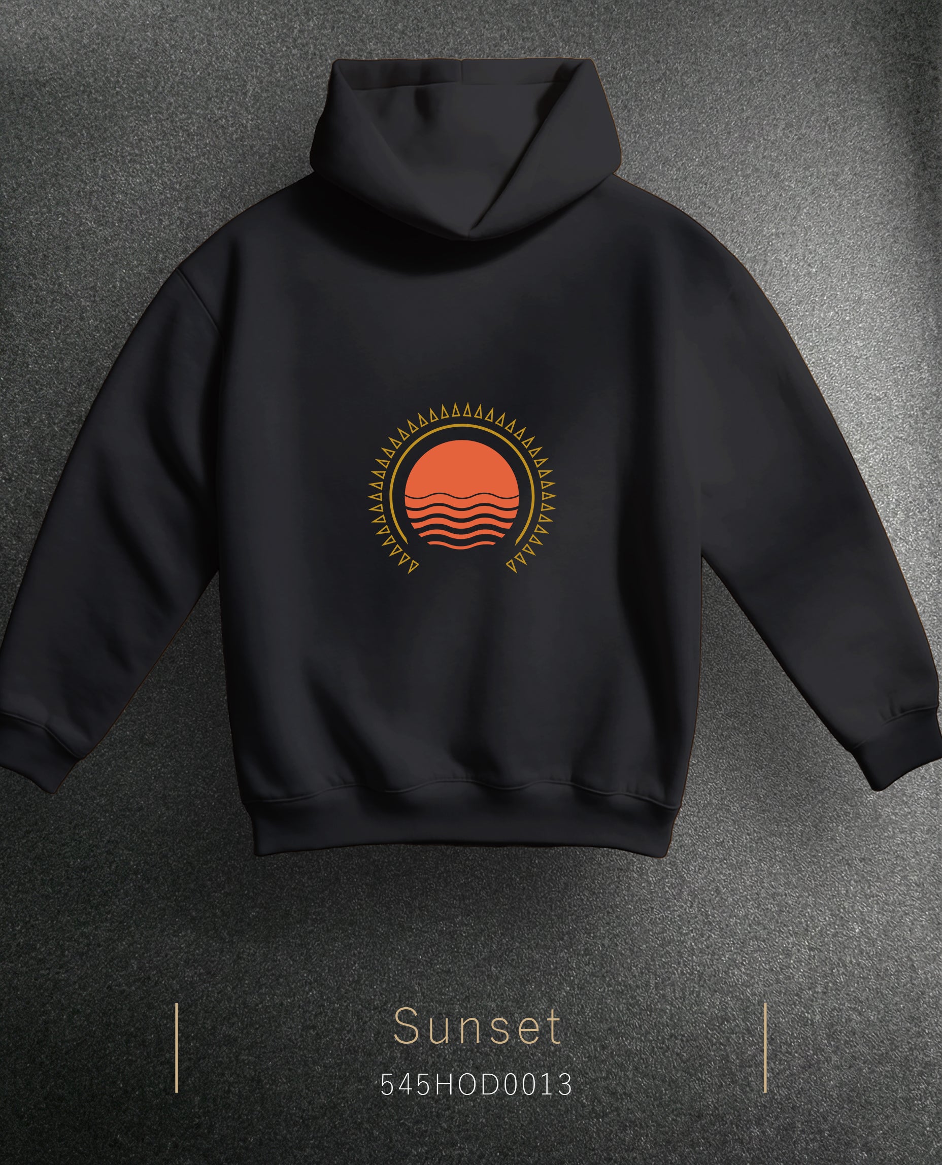 Sunset Hoodie Kapüşonlu Sweatshirt (2 Renk)