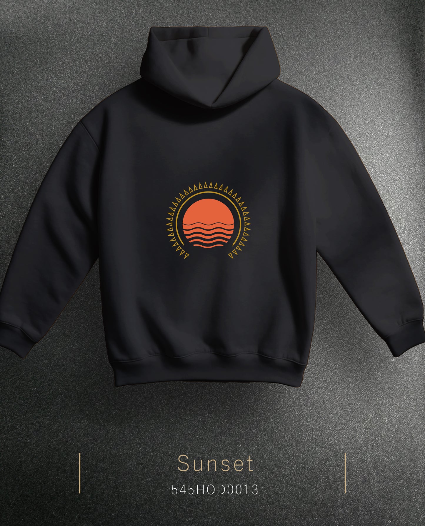 Sunset Hoodie Kapüşonlu Sweatshirt (2 Renk)