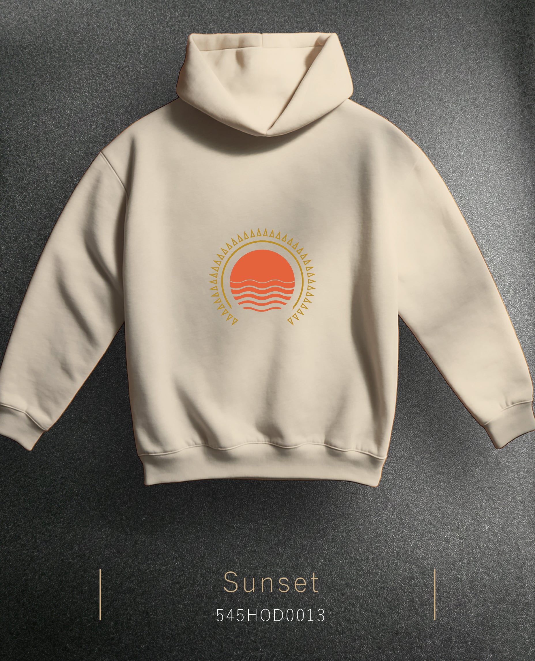 Sunset Hoodie Kapüşonlu Sweatshirt (2 Renk)