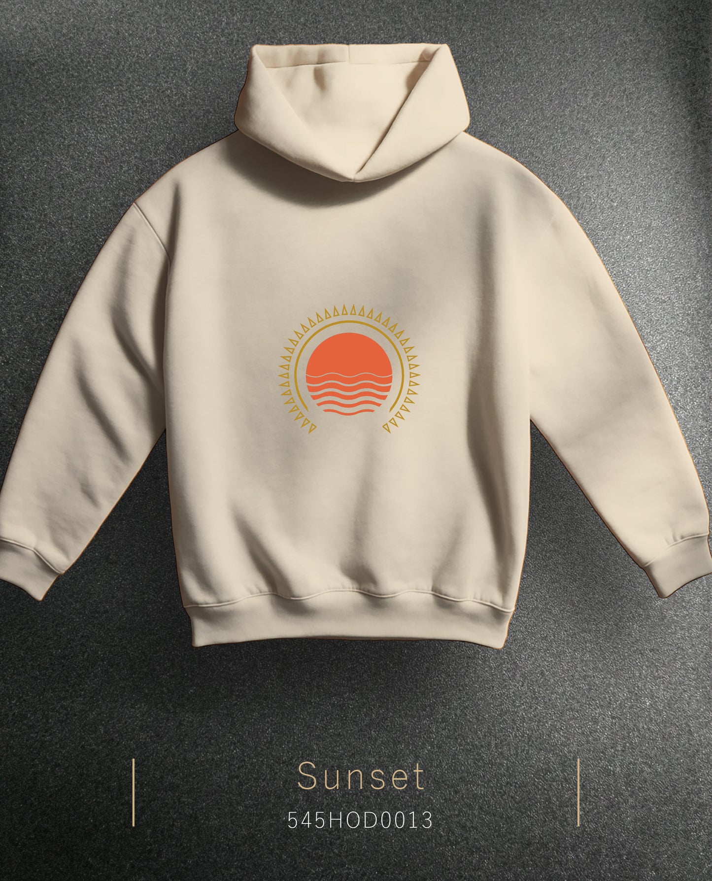 Sunset Hoodie Kapüşonlu Sweatshirt (2 Renk)