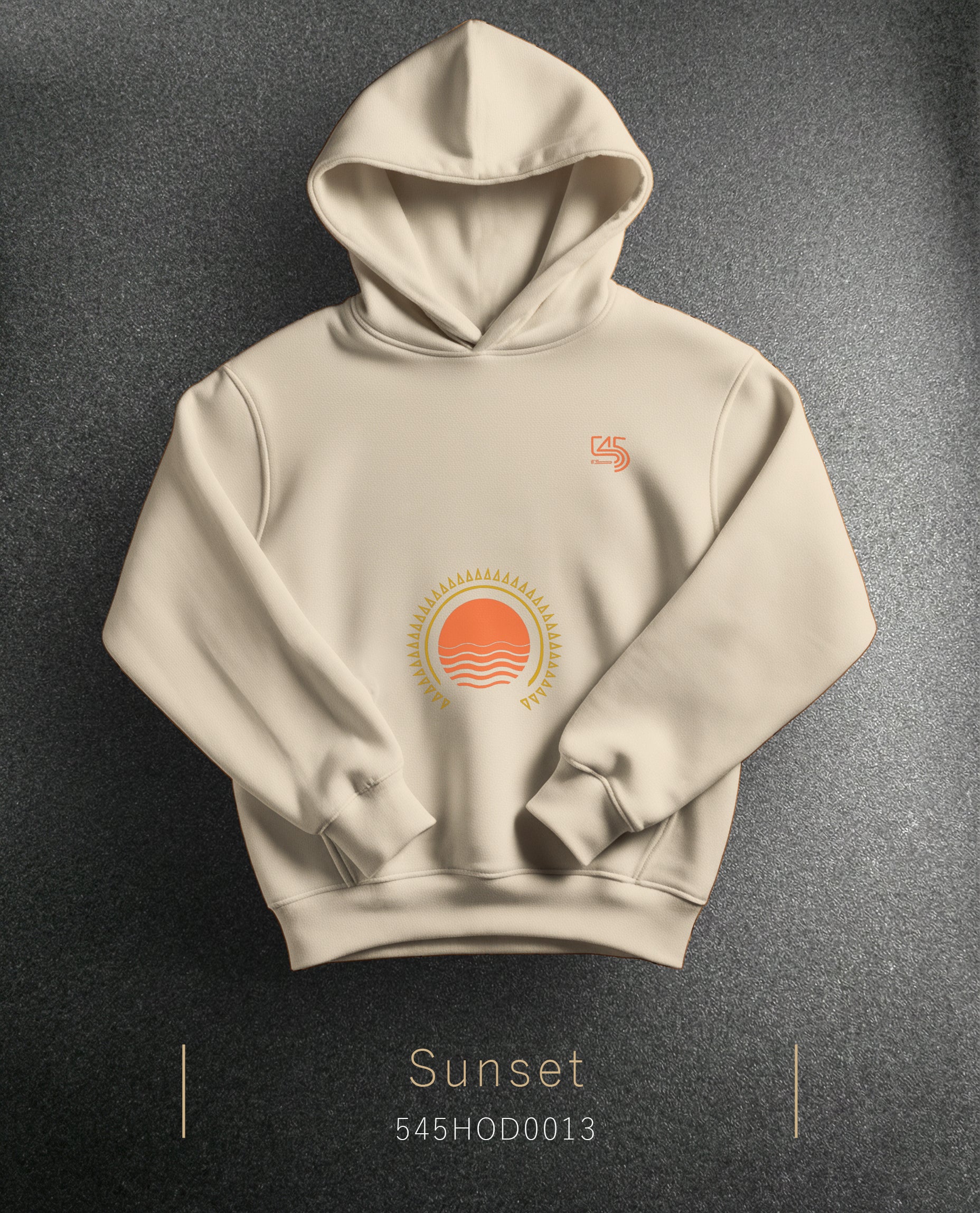 Sunset Hoodie Kapüşonlu Sweatshirt (2 Renk)