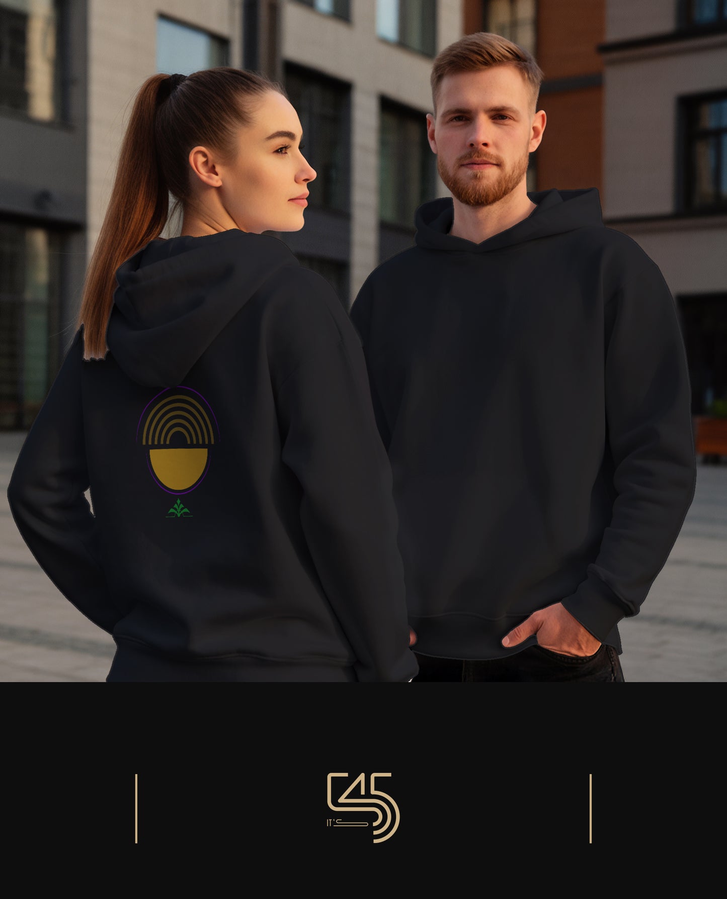 Sunrise Hoodie Kapüşonlu Sweatshirt (2 Renk)