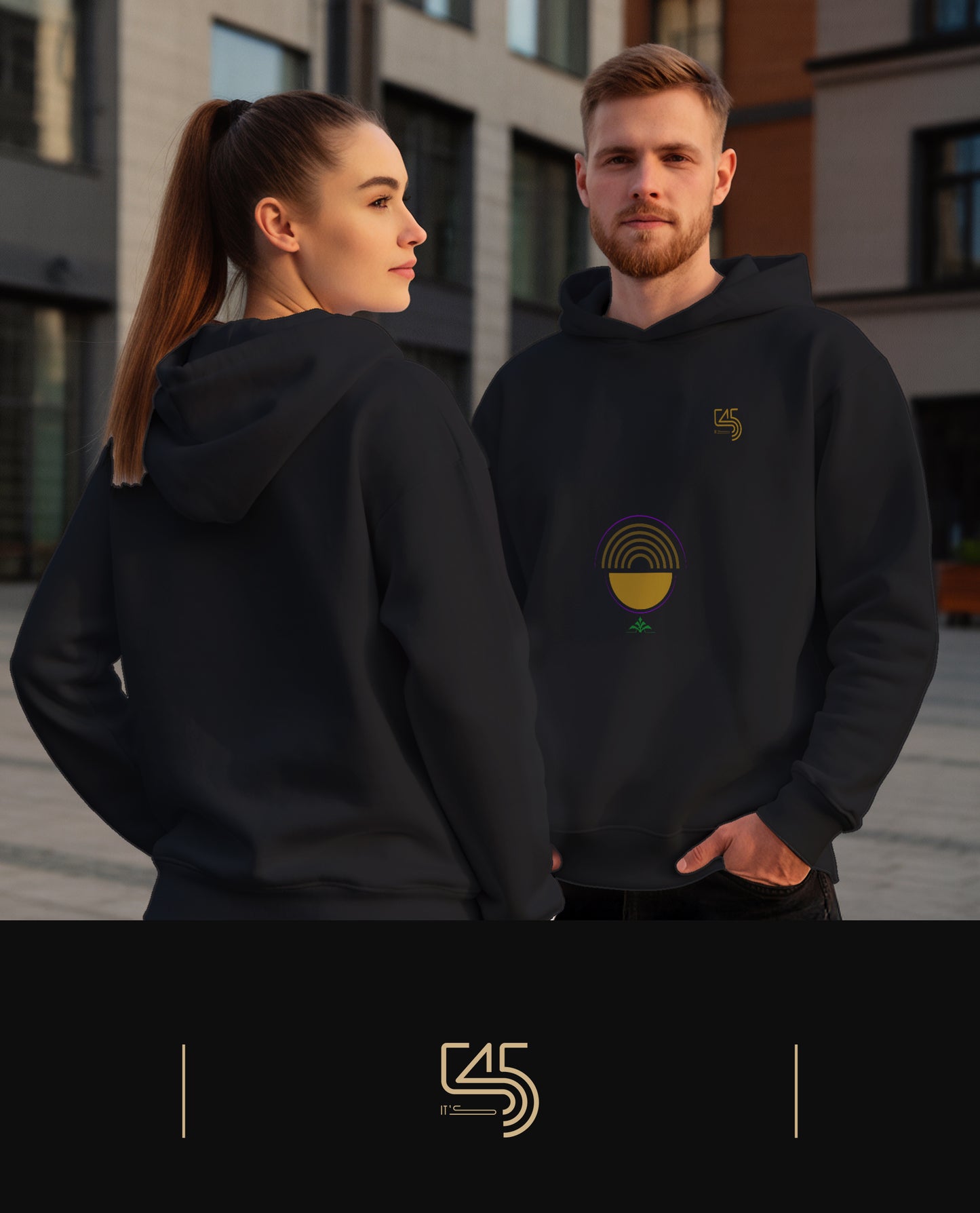 Sunrise Hoodie Kapüşonlu Sweatshirt (2 Renk)