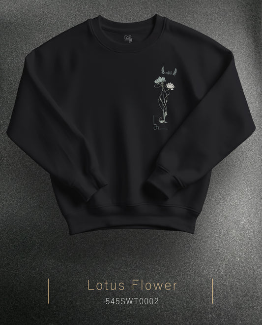 Lotus Flower Sweatshirt (2 Renk)