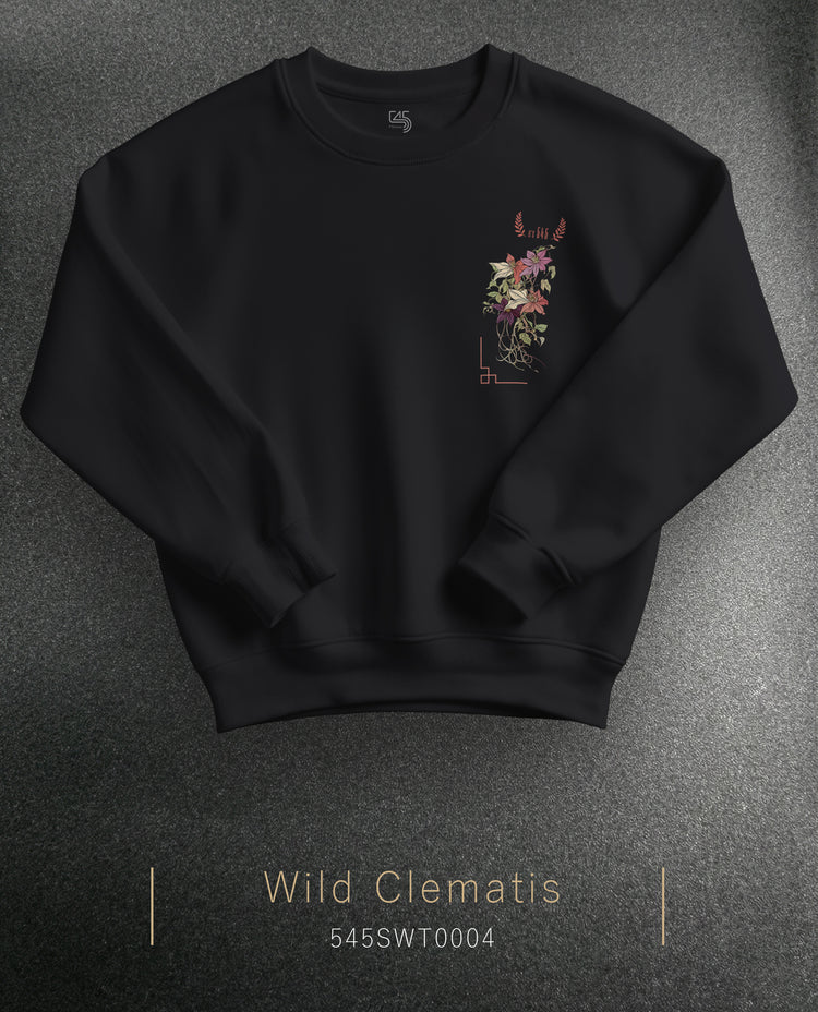 Wild Clematis Sweatshirt (2 Renk)