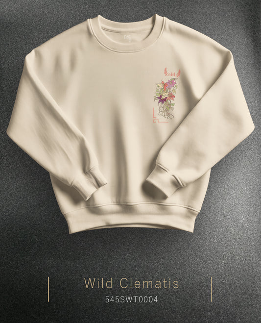 Wild Clematis Sweatshirt (2 Renk)