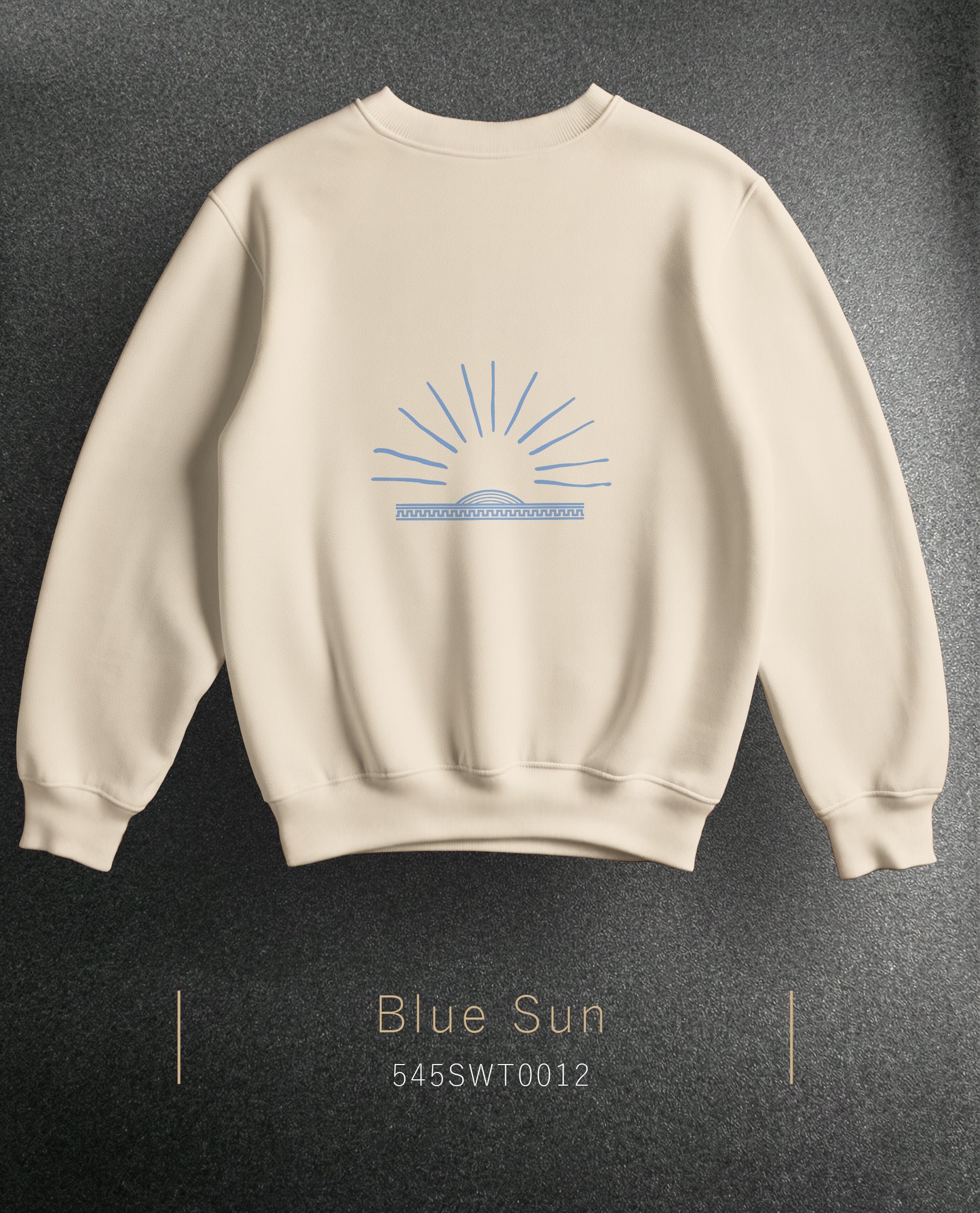 Blue Sun Sweatshirt (2 Renk)