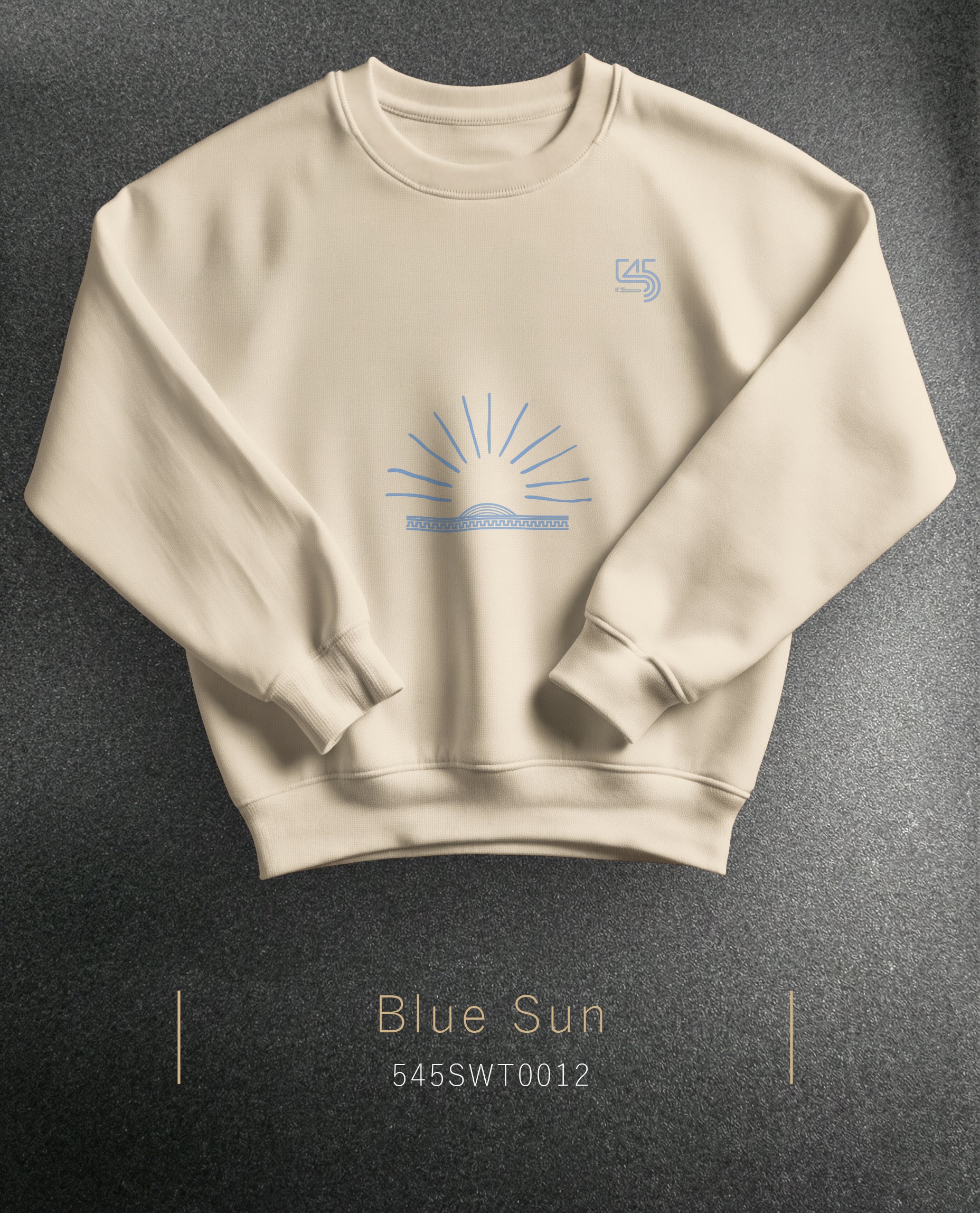 Blue Sun Sweatshirt (2 Renk)