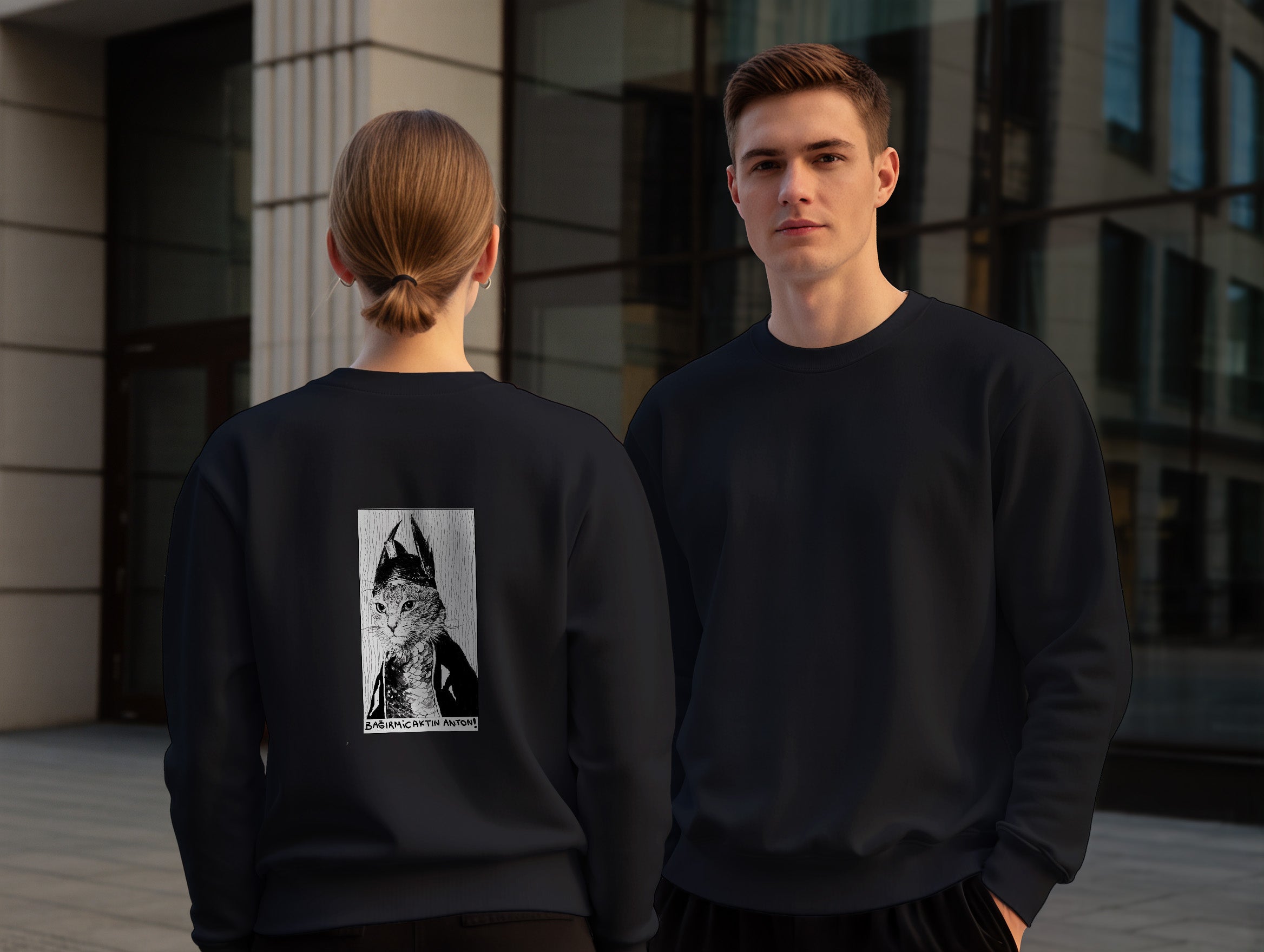 The Cat Anton Sweatshirt (2 Colors)