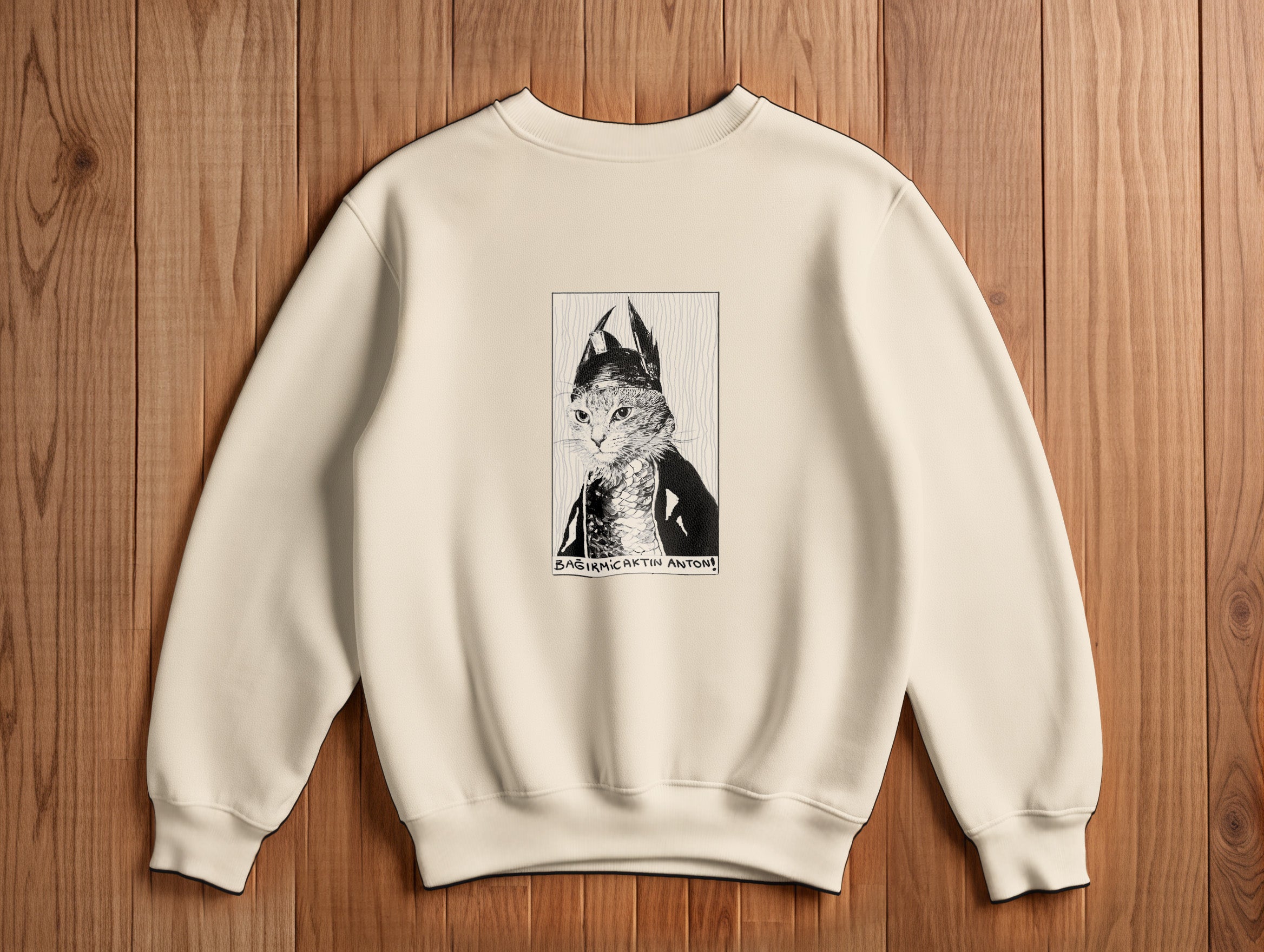 The Cat Anton Sweatshirt (2 Colors)