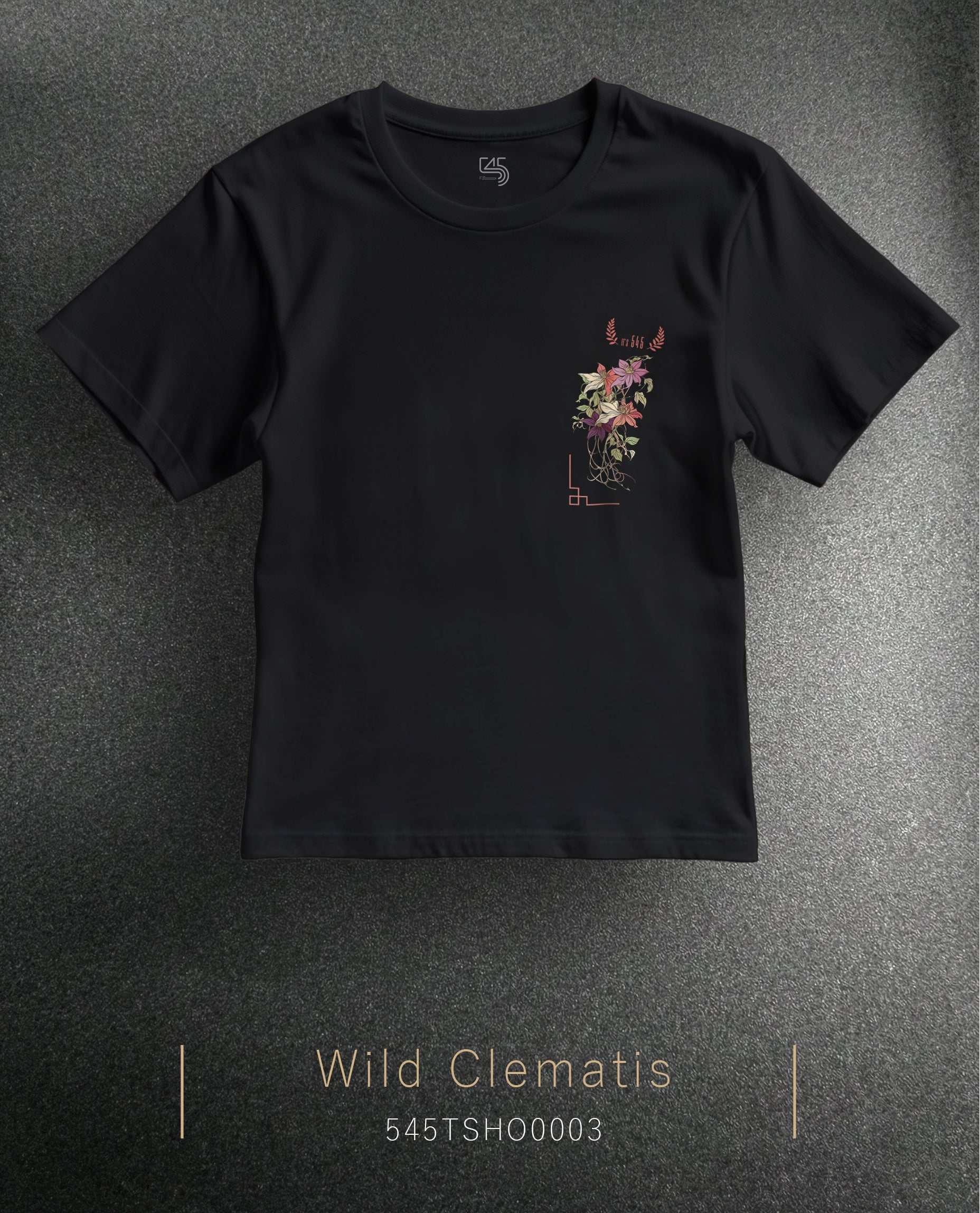 Wild Clematis Over Size T-Shirt (Tişört) 2 Renk