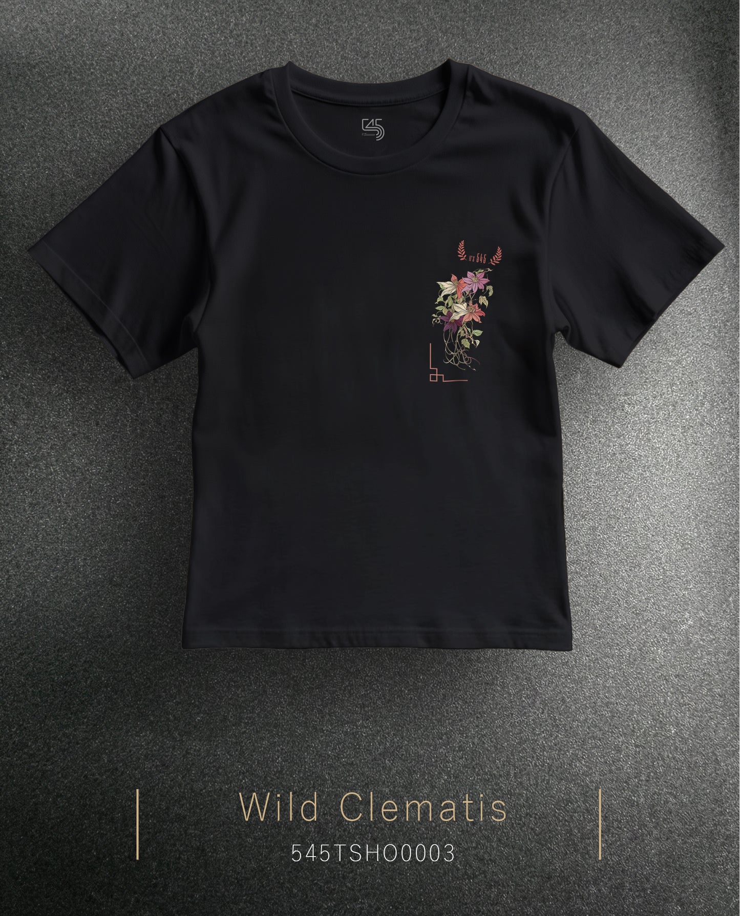 Wild Clematis Over Size T-Shirt (Tişört) 2 Renk