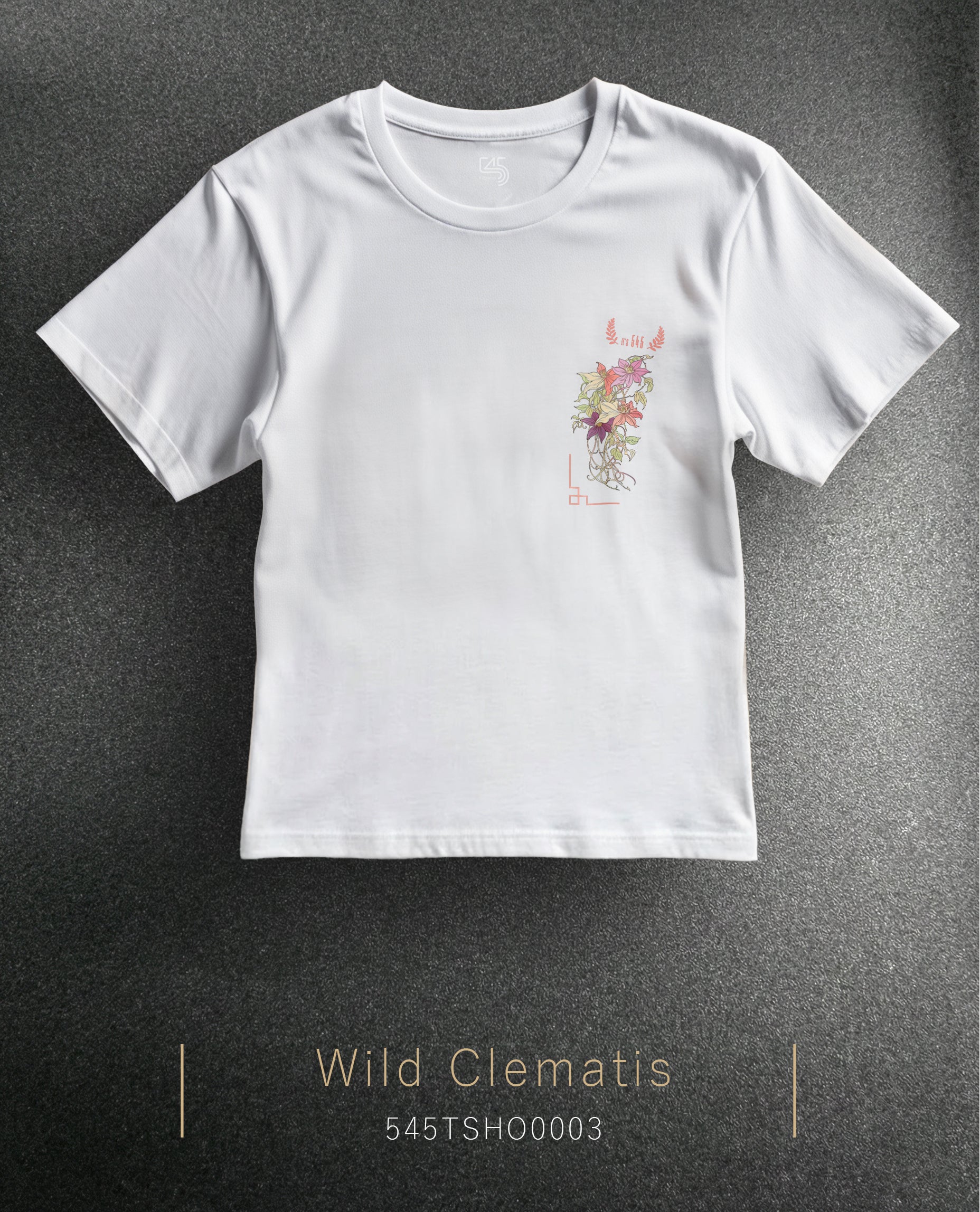 Wild Clematis Over Size T-Shirt (Tişört) 2 Renk