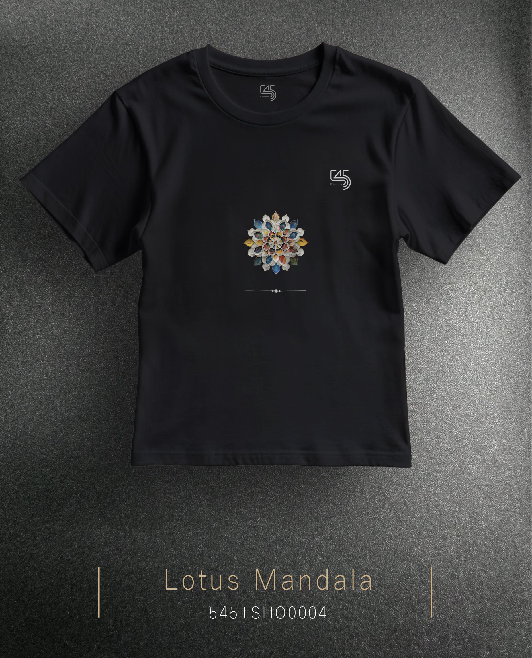 Lotus Mandala Over Size T-Shirt (Tişört) 2 Renk