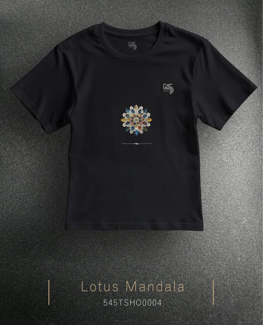 Lotus Mandala Over Size T-Shirt (Tişört) 2 Renk