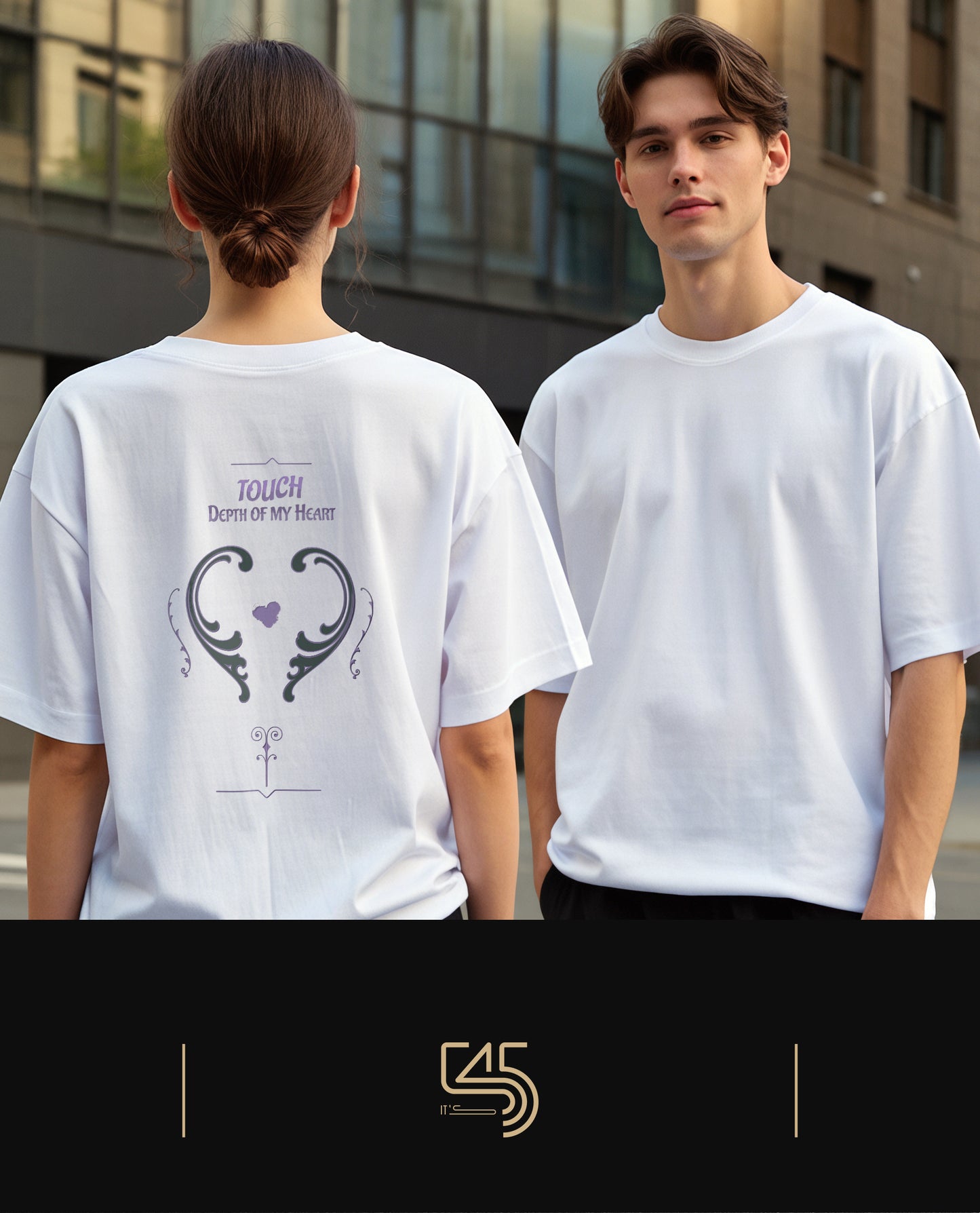 Touch & Love Oversize T-Shirt (2 Colors)