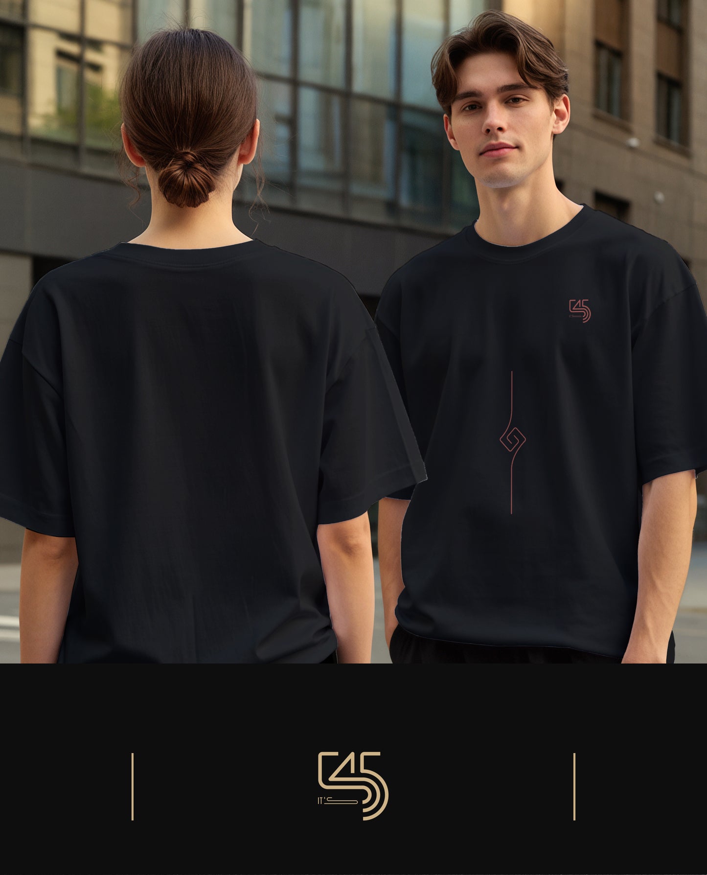 Twin Soul Over Size T-Shirt (Tişört) (2 Renk)