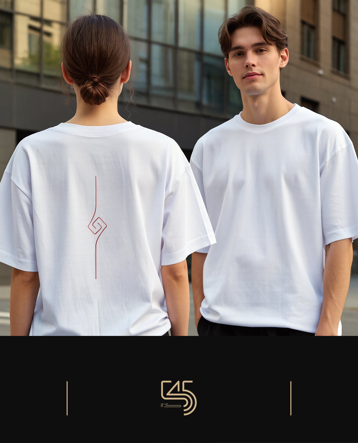 Twin Soul Over Size T-Shirt (Tişört) (2 Renk)