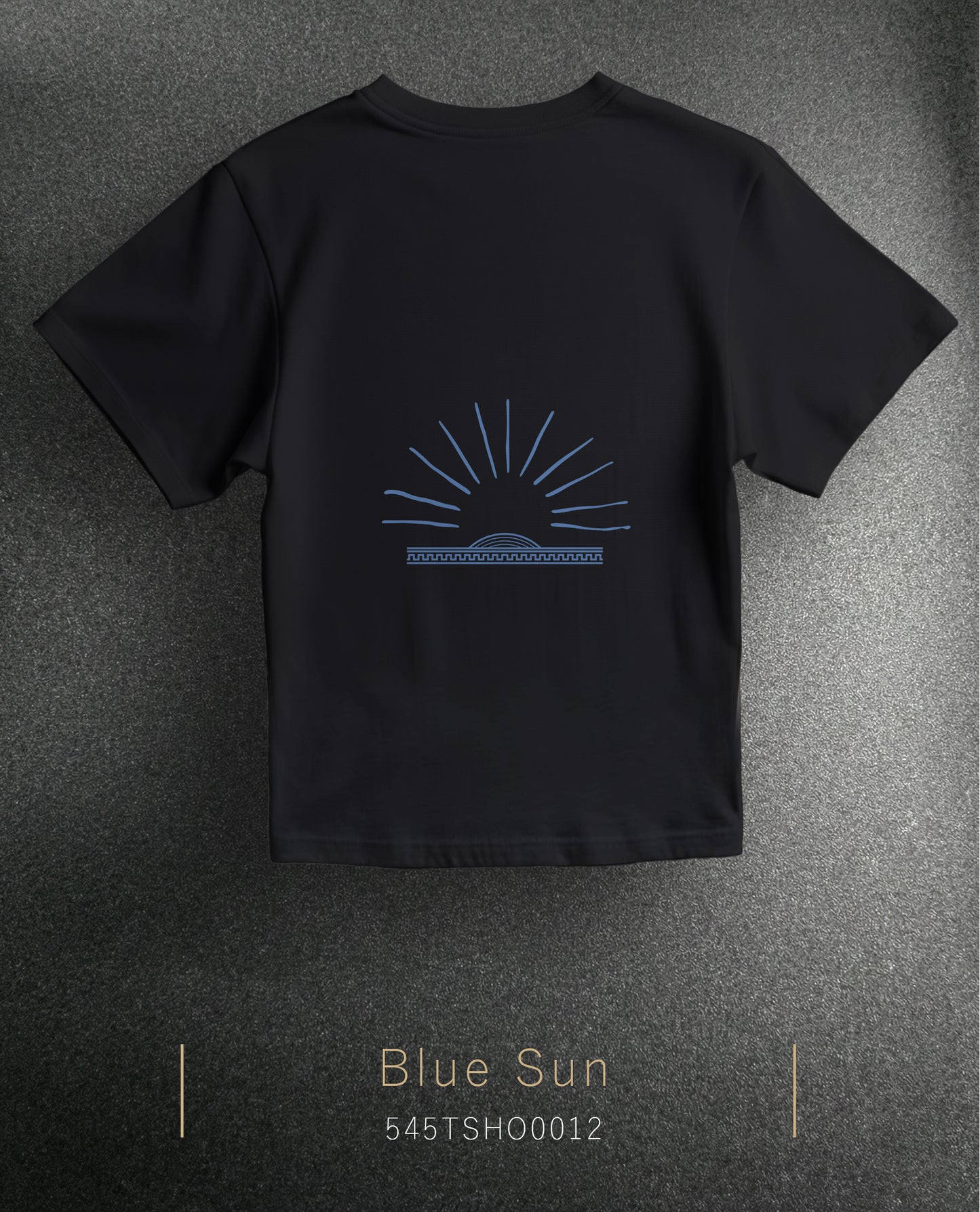 Blue Sun Over Size T-Shirt (Tişört) 2 Renk