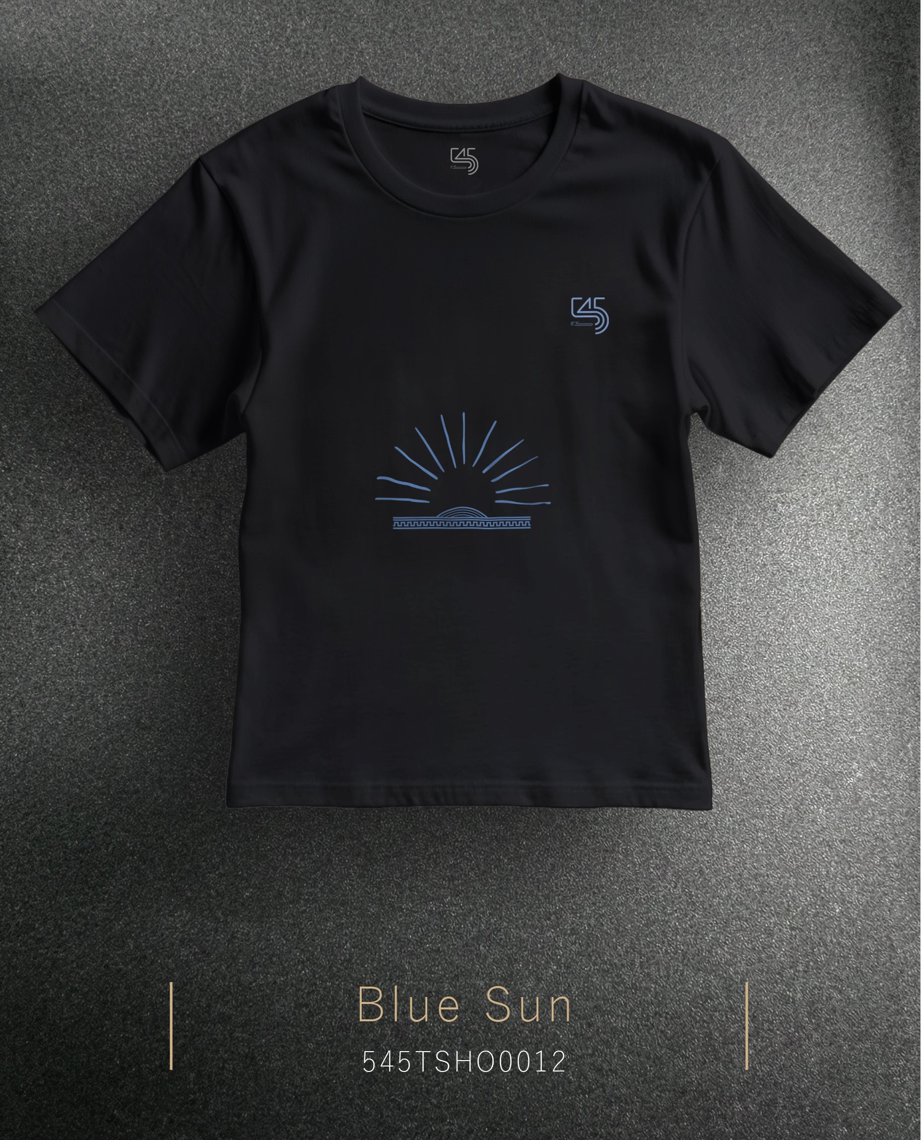 Blue Sun Over Size T-Shirt (Tişört) 2 Renk