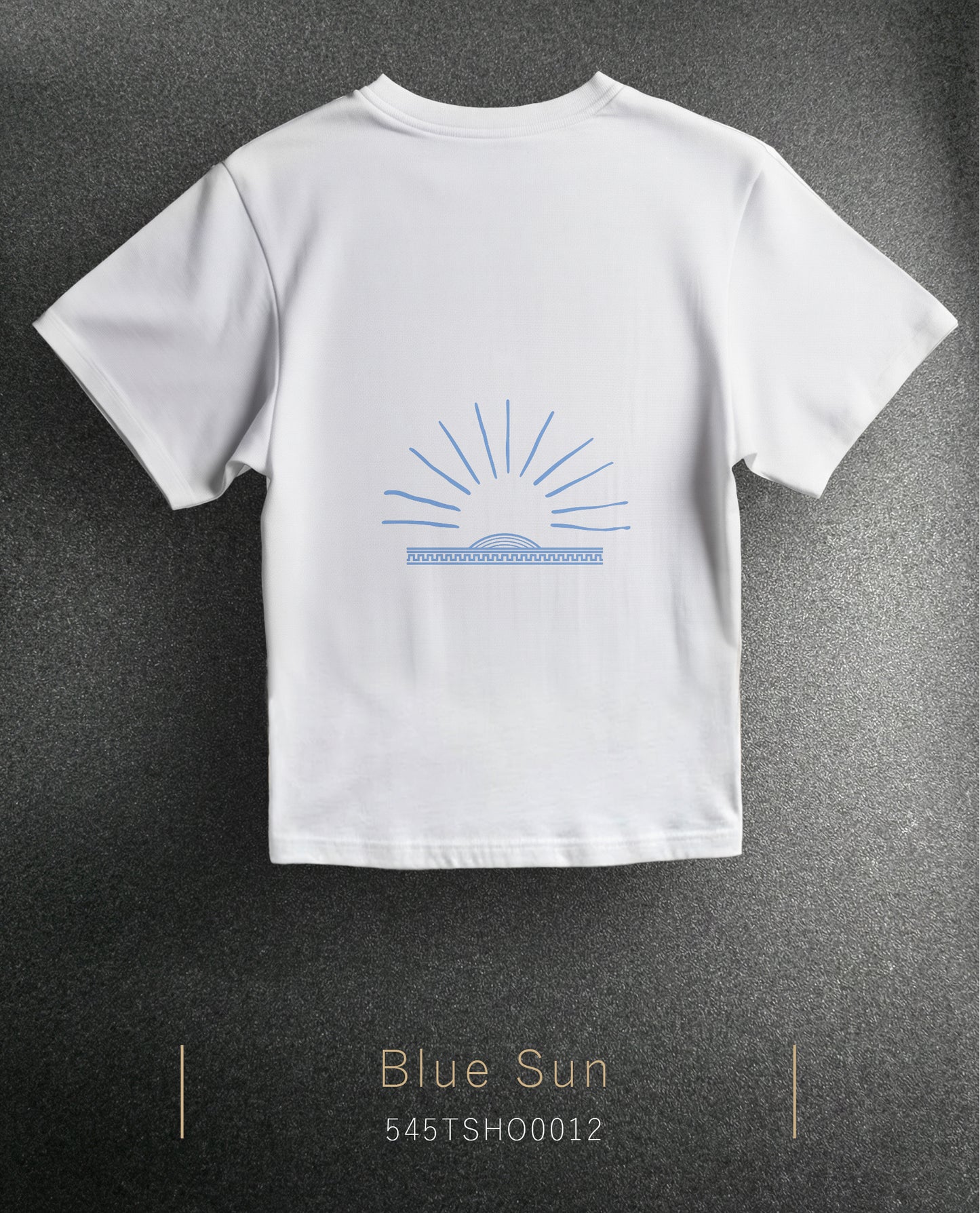 Blue Sun Over Size T-Shirt (Tişört) 2 Renk