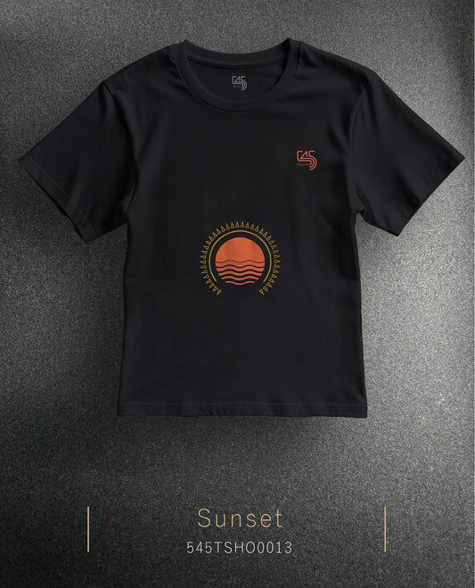 Sunset Over Size T-Shirt (Tişört) 2 Renk