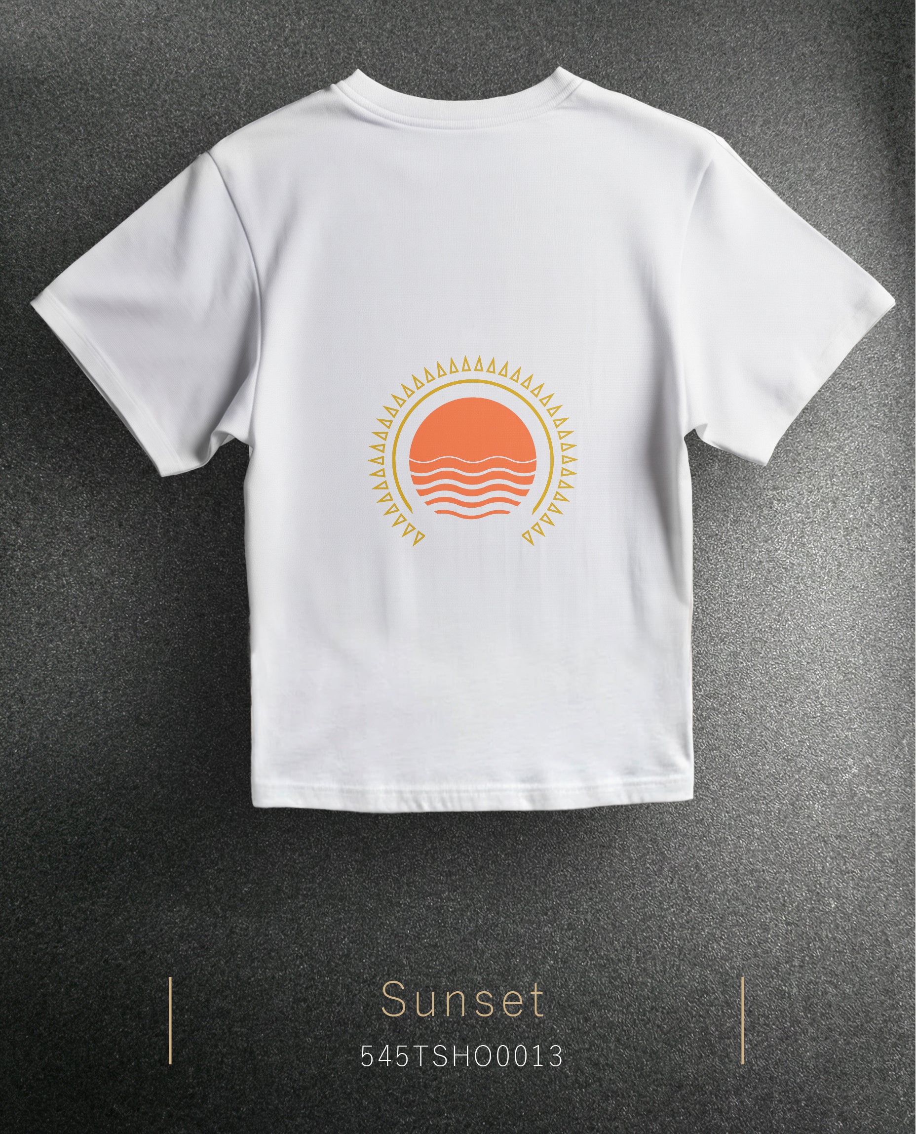 Sunset Over Size T-Shirt (Tişört) 2 Renk