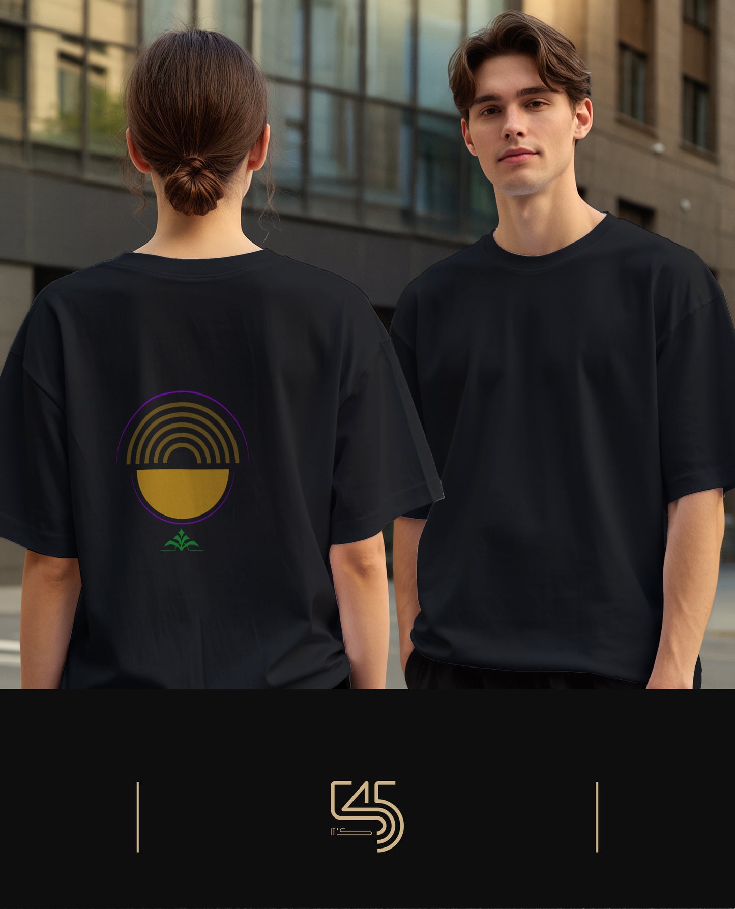 Sunrise Over Size T-Shirt (Tişört) 2 Renk