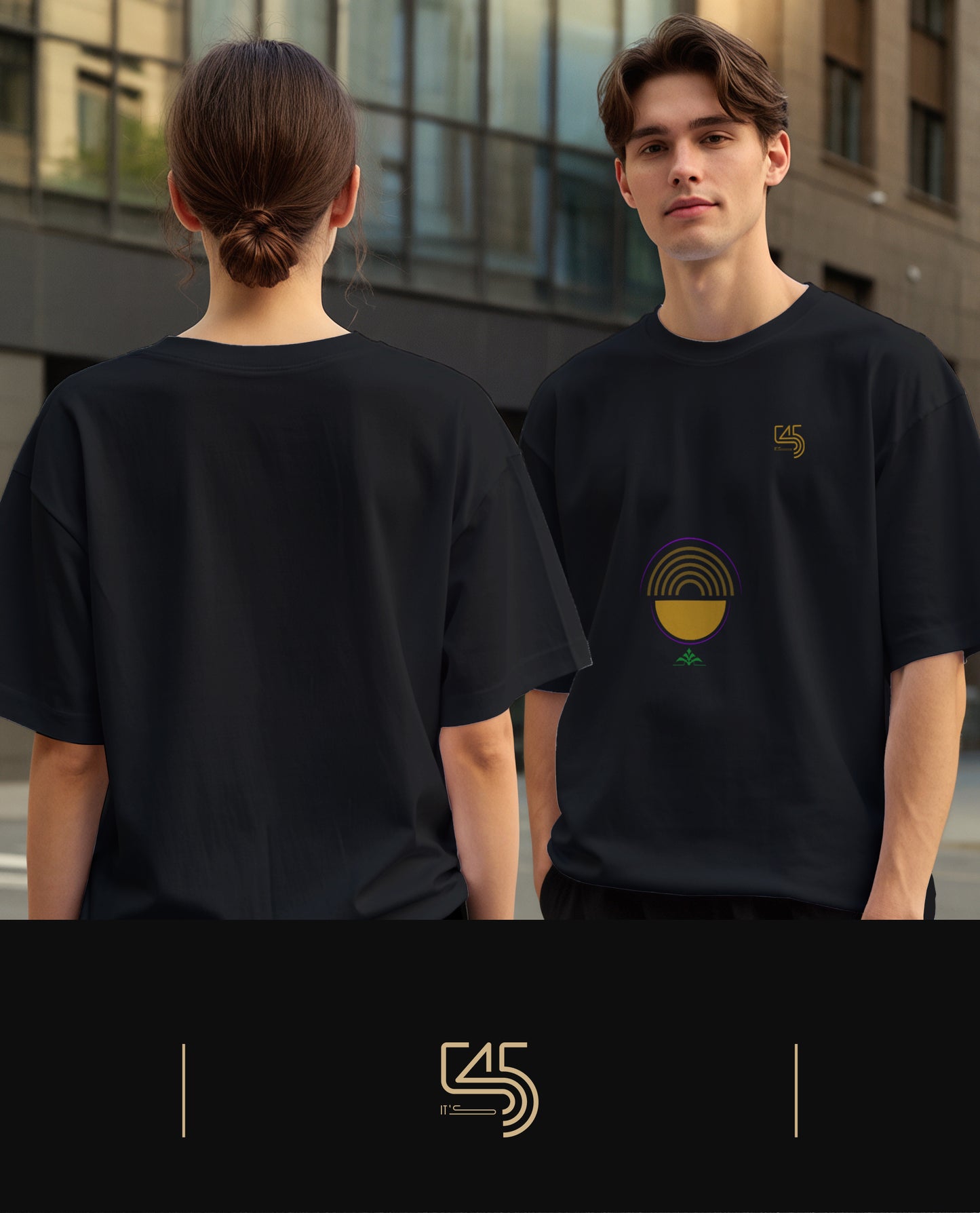 Sunrise Over Size T-Shirt (Tişört) 2 Renk