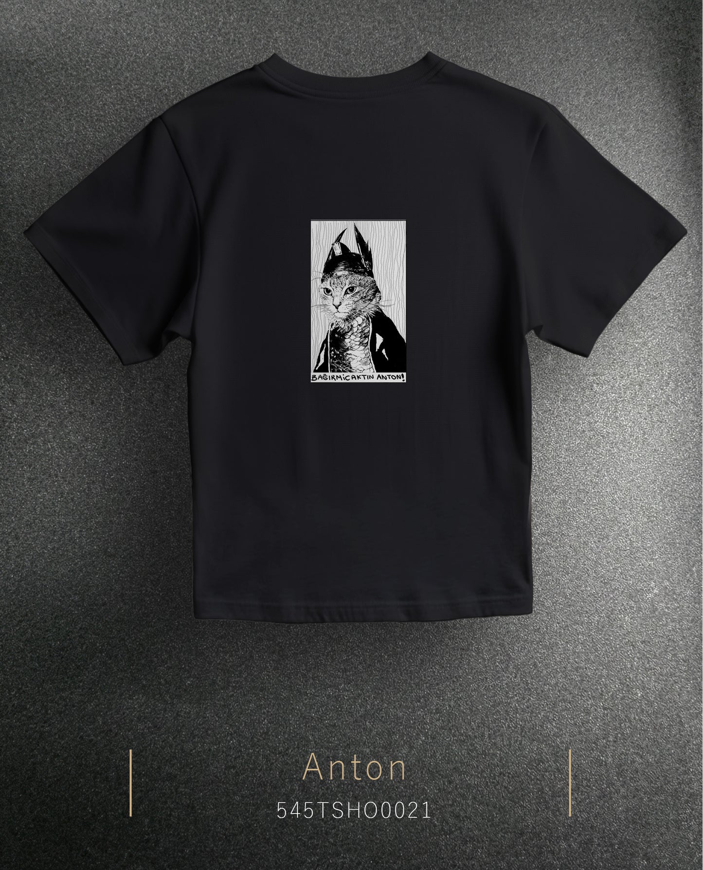 The Cat Anton Over Size T-Shirt (Tişört) 2 Renk