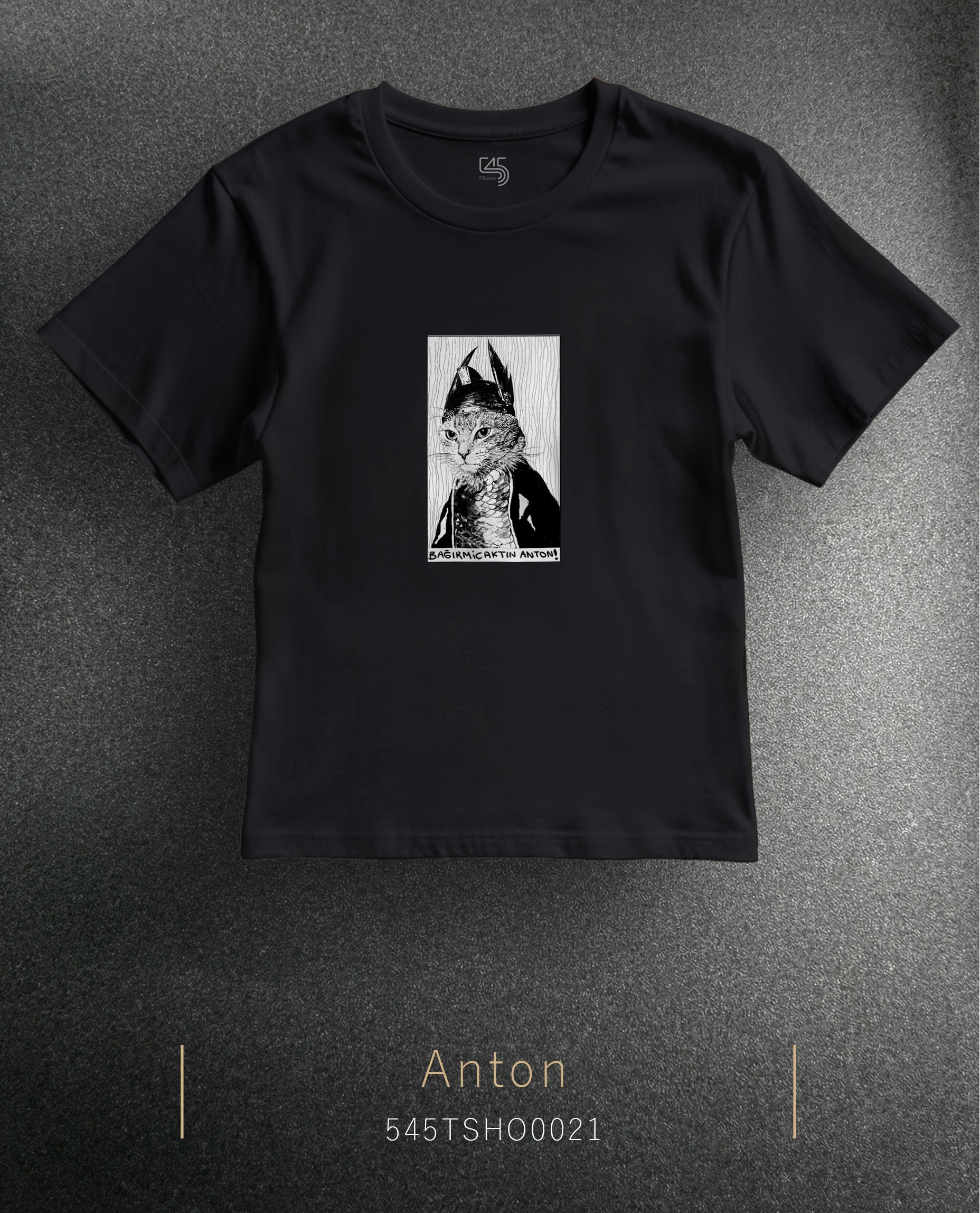 The Cat Anton Over Size T-Shirt (Tişört) 2 Renk