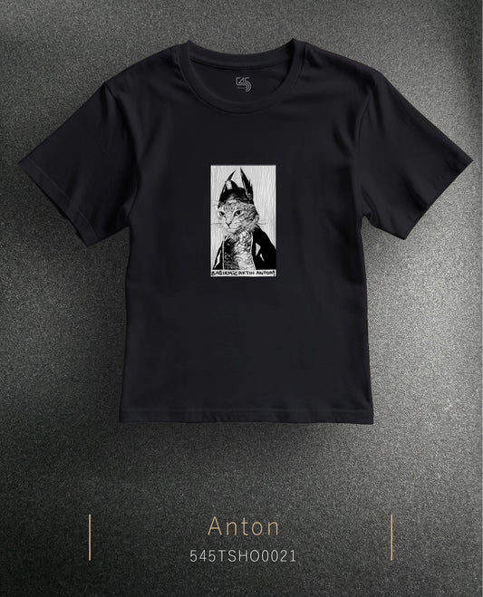 The Cat Anton Over Size T-Shirt (Tişört) 2 Renk