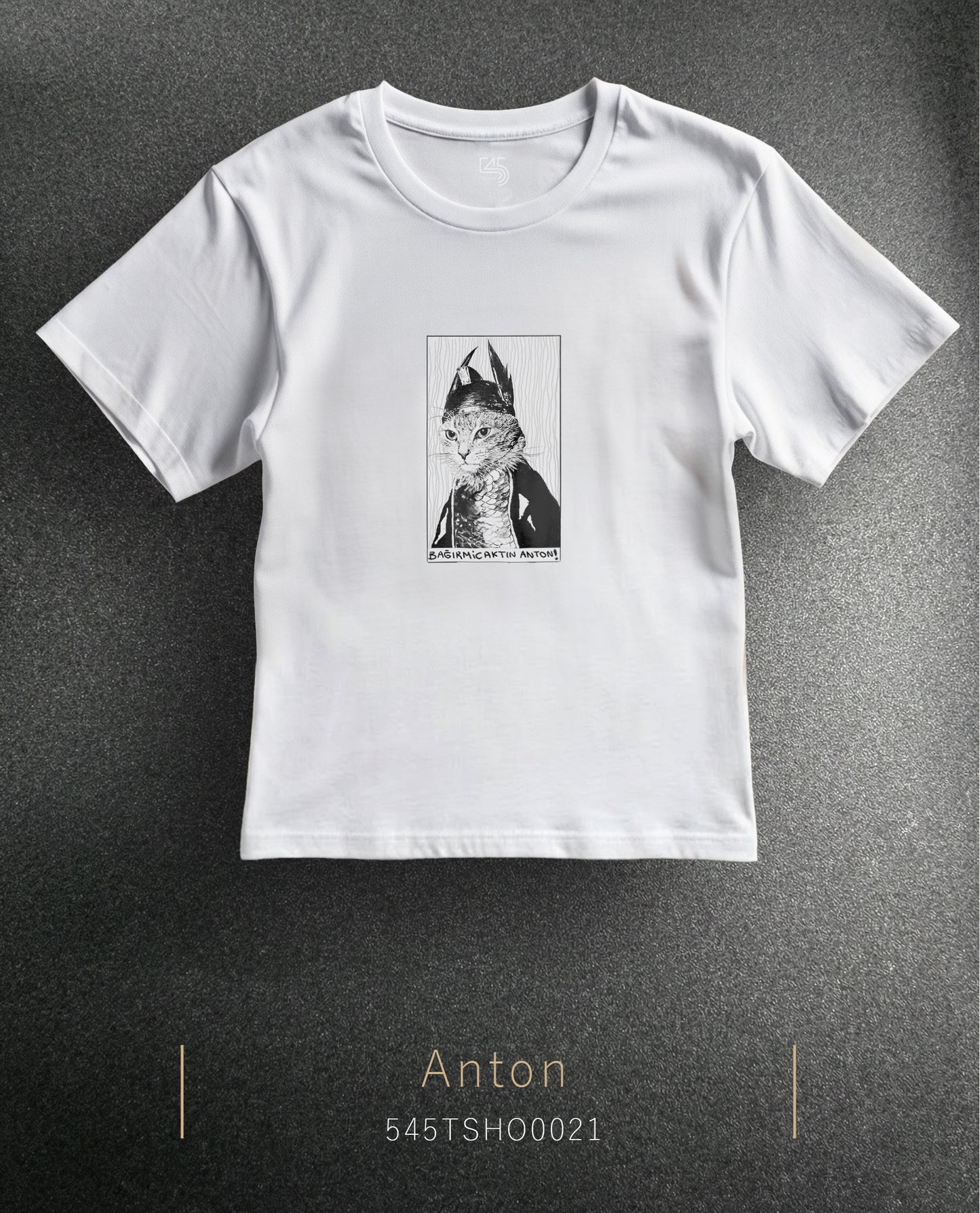 The Cat Anton Over Size T-Shirt (Tişört) 2 Renk