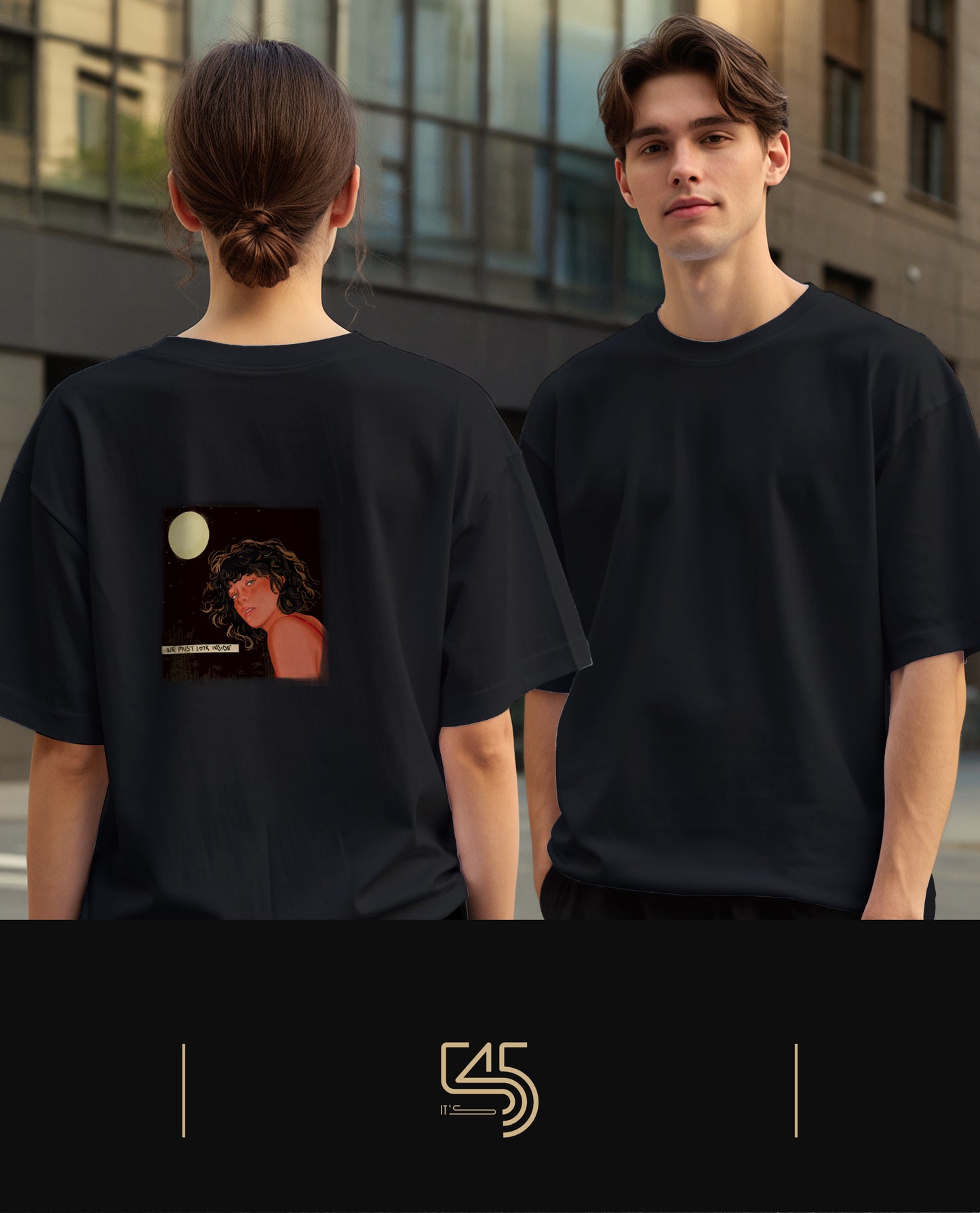 Look Within Over Size T-Shirt (Tişört) 2 Renk