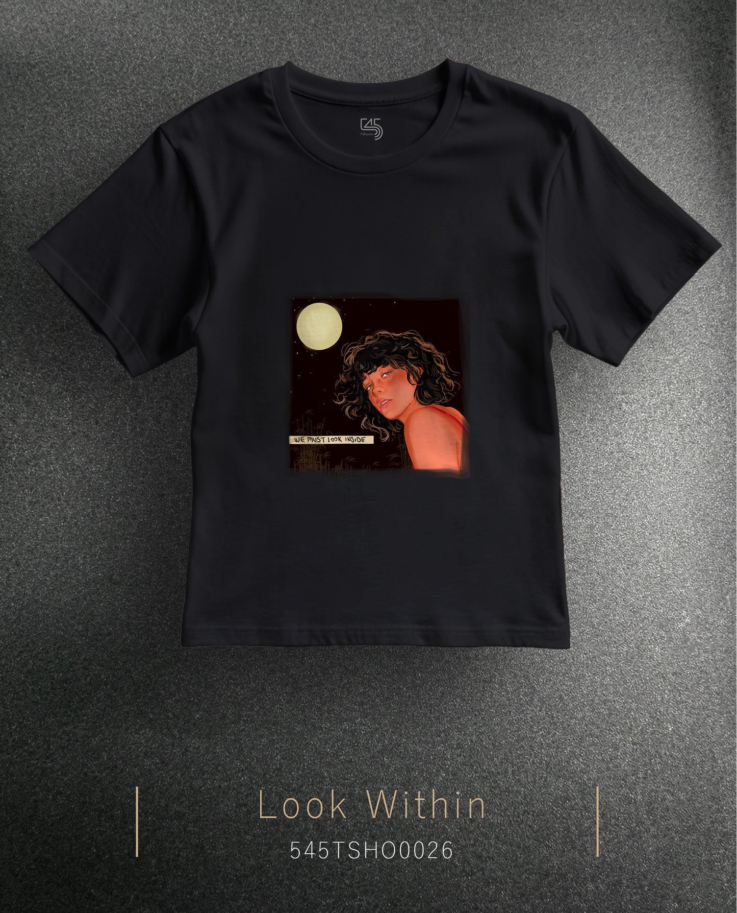 Look Within Over Size T-Shirt (Tişört) 2 Renk