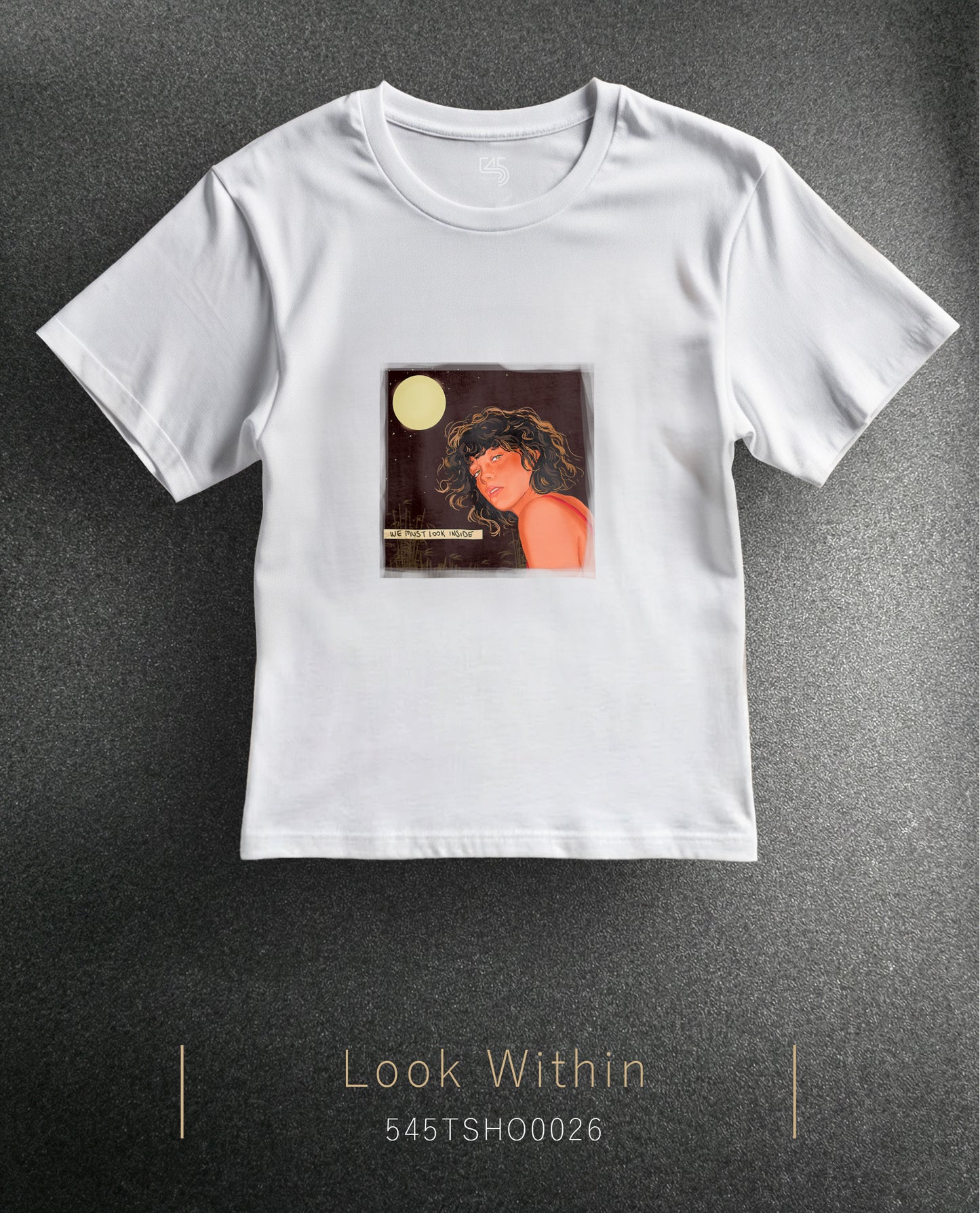 Look Within Over Size T-Shirt (Tişört) 2 Renk