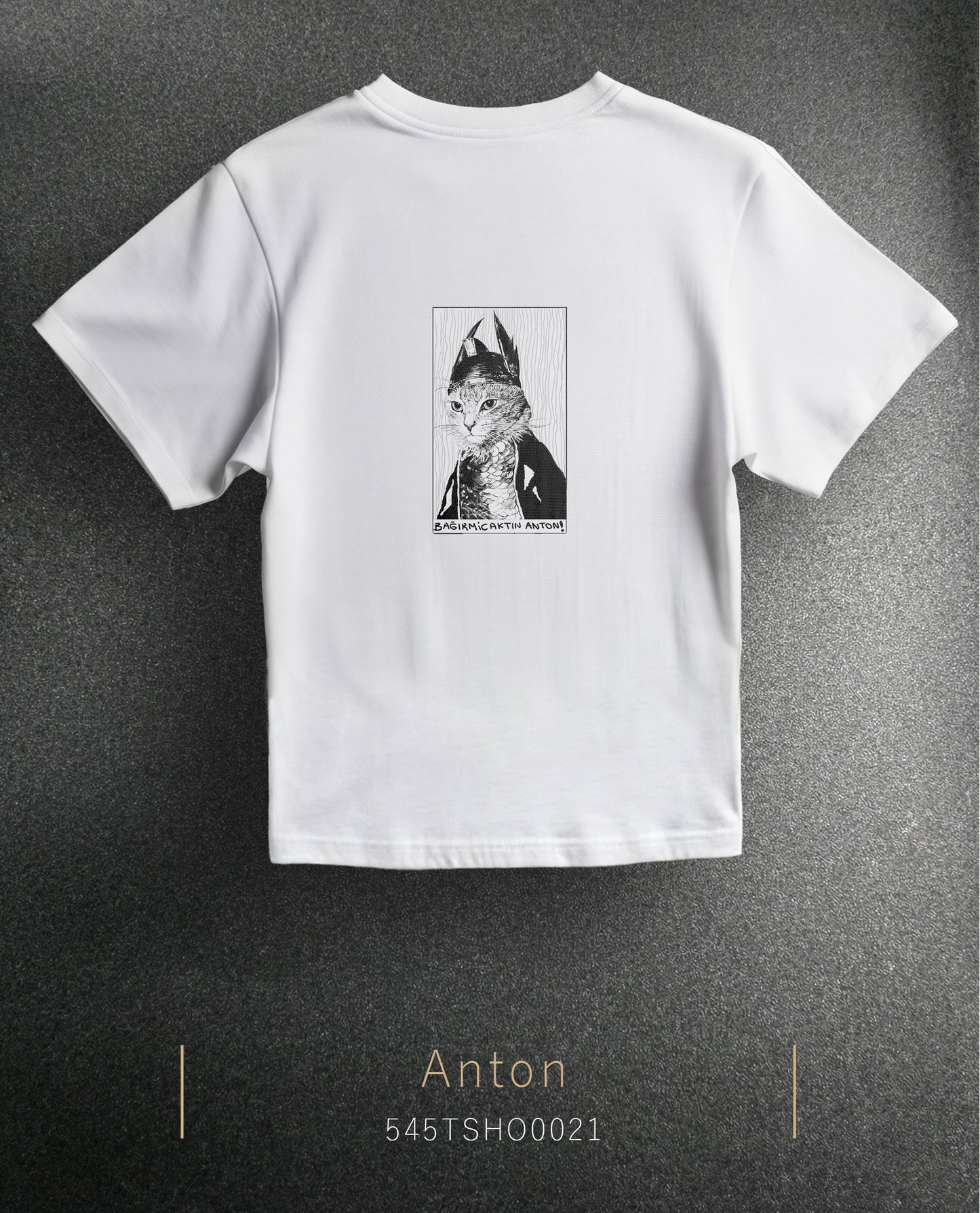 The Cat Anton Over Size T-Shirt (Tişört) 2 Renk