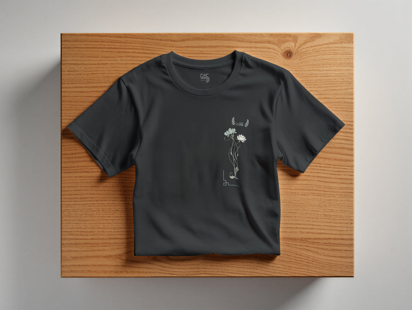 Flower it's 545 Regular Size T-Shirt (Tişört) (Renk: 7 Farklı Renk) (545TSHR0001)