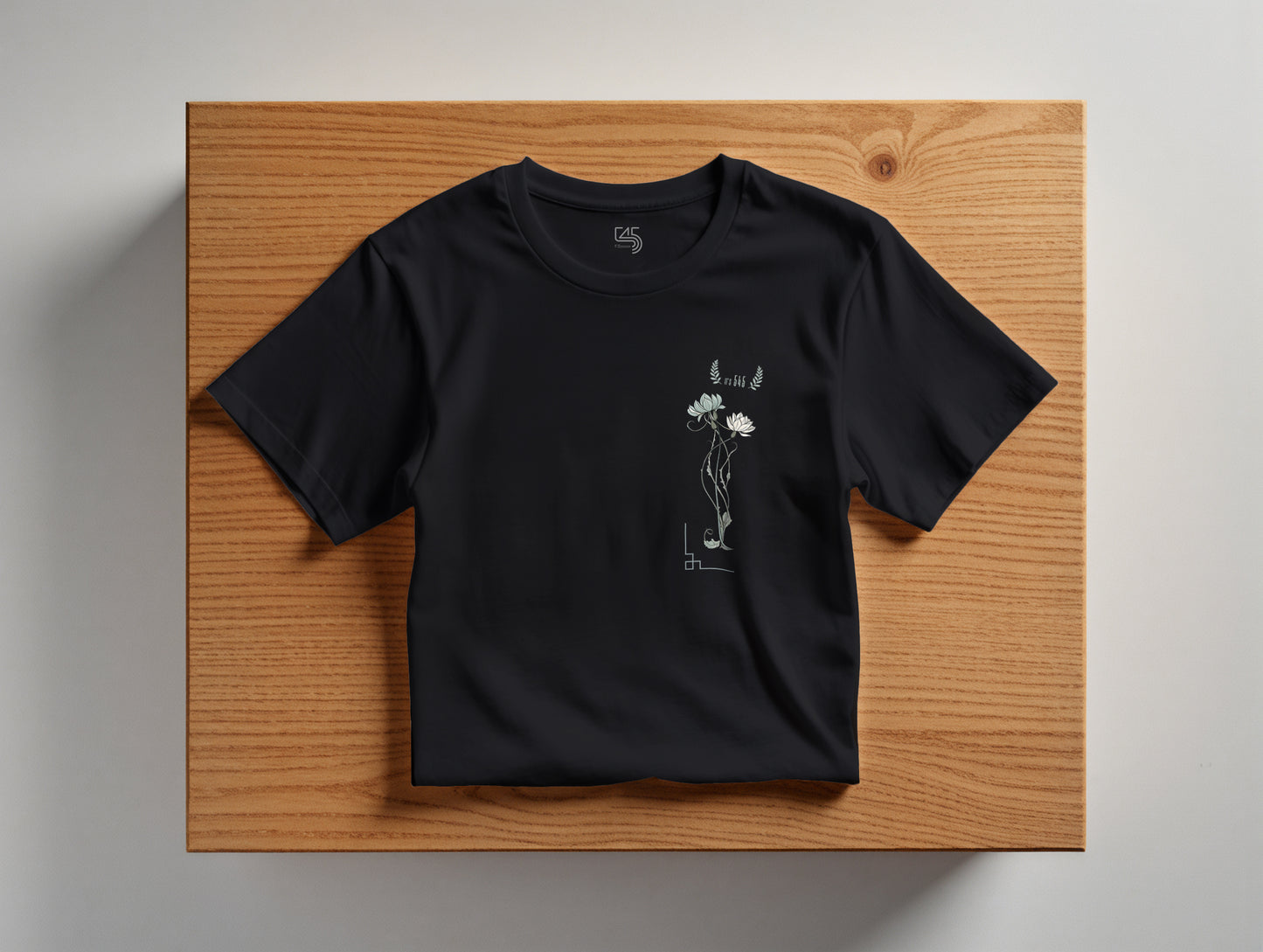 Flower it's 545 Regular Size T-Shirt (Tişört) (Renk: 7 Farklı Renk) (545TSHR0001)